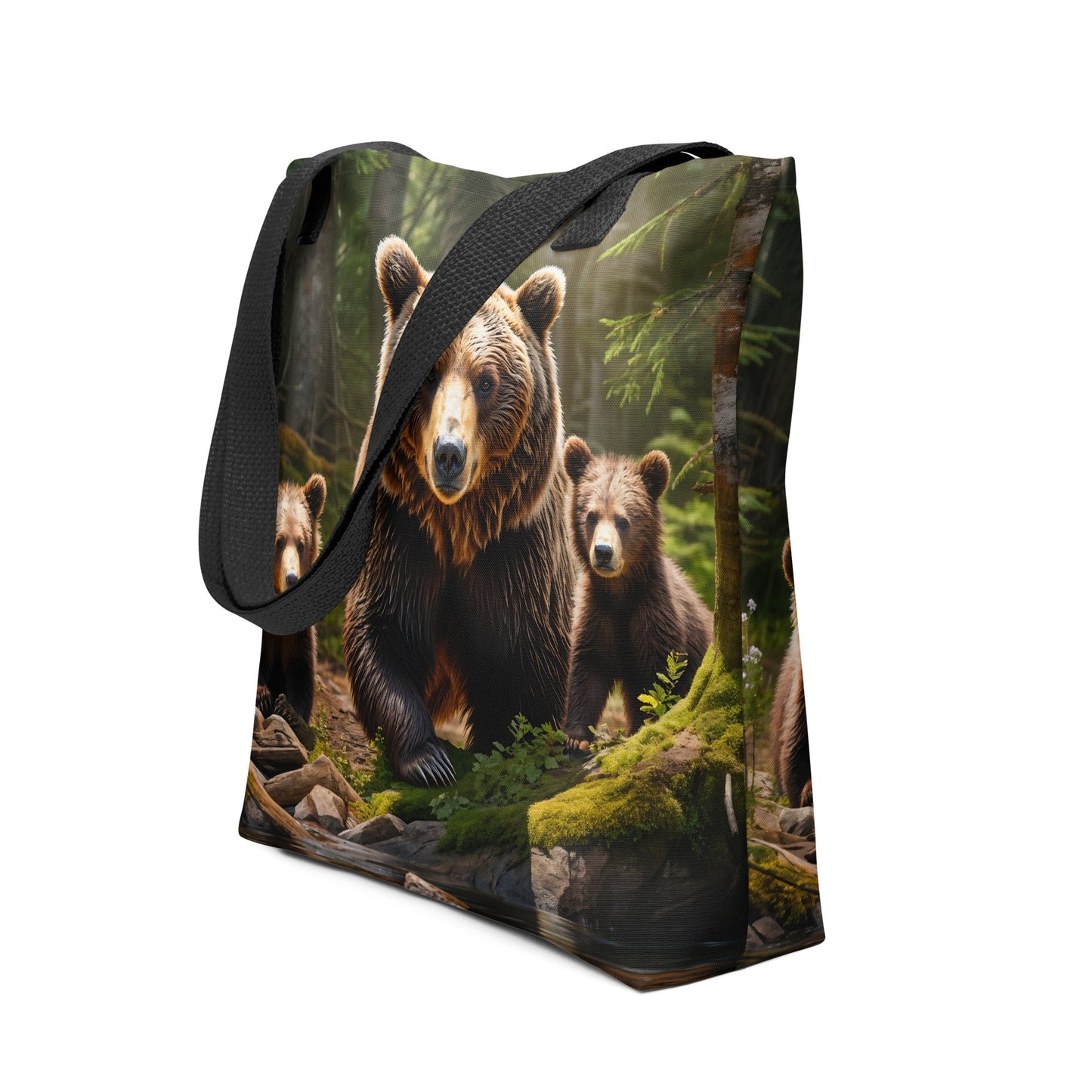 Bear Family Tote Bag - Tote Bags - Discovery Co.