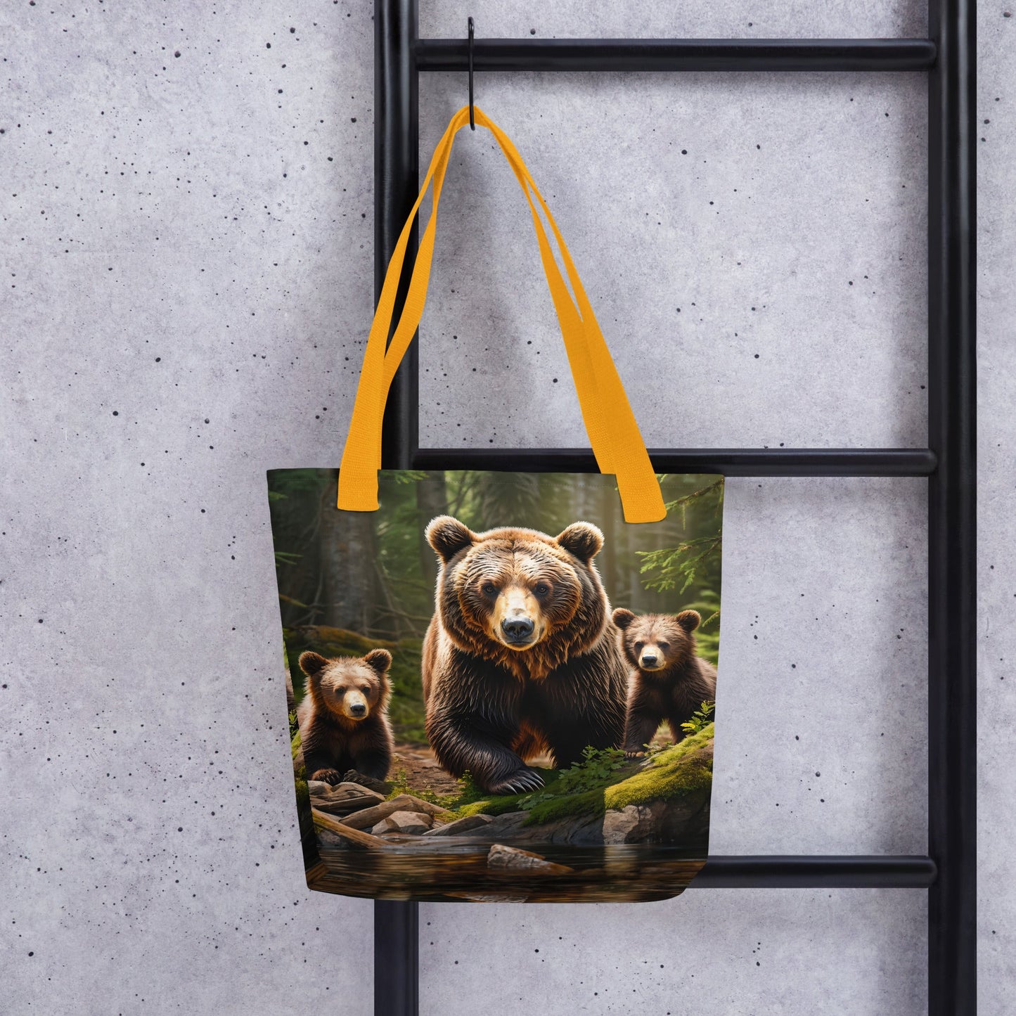 Bear Family Tote Bag - Tote Bags - Discovery Co.