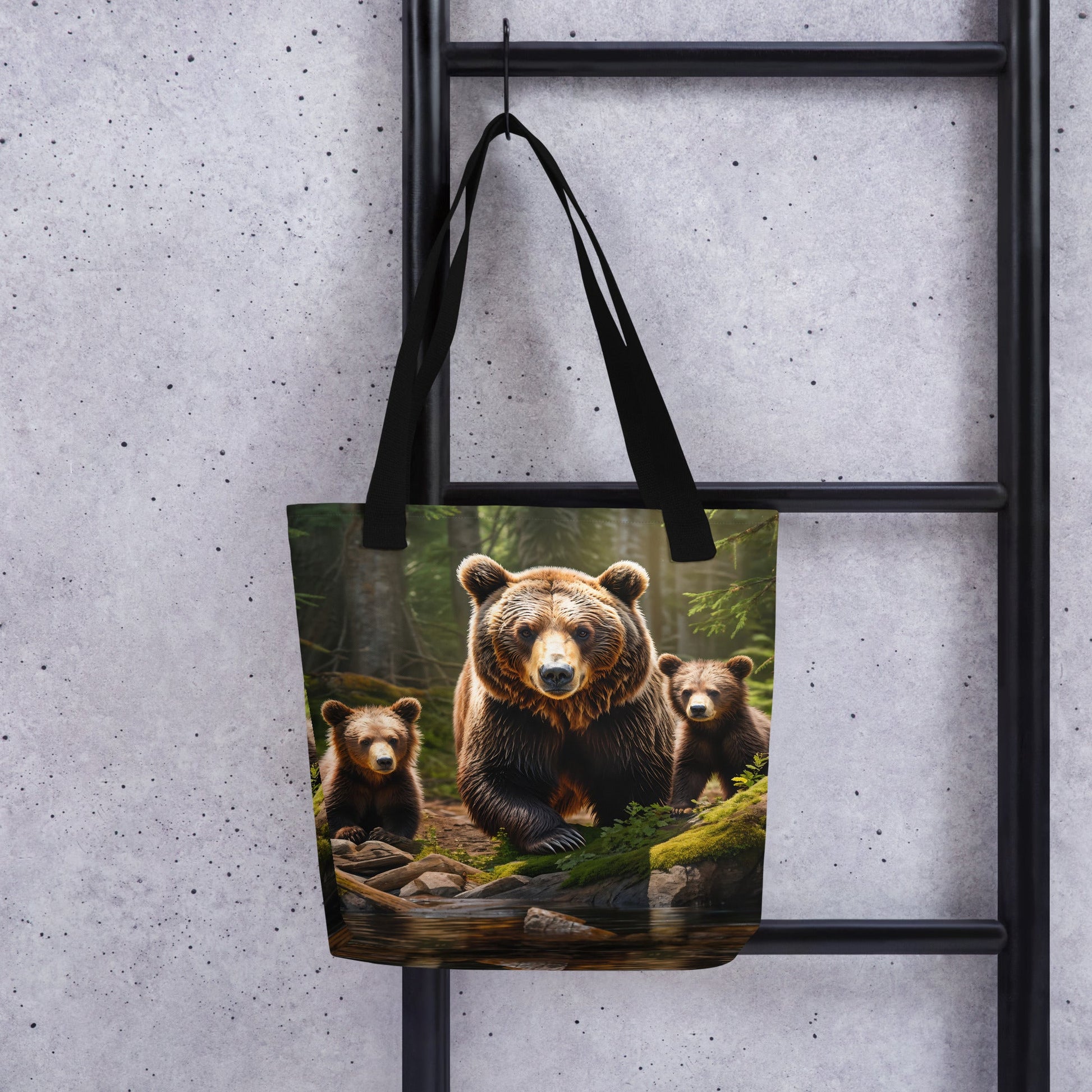 Bear Family Tote Bag - Tote Bags - Discovery Co.