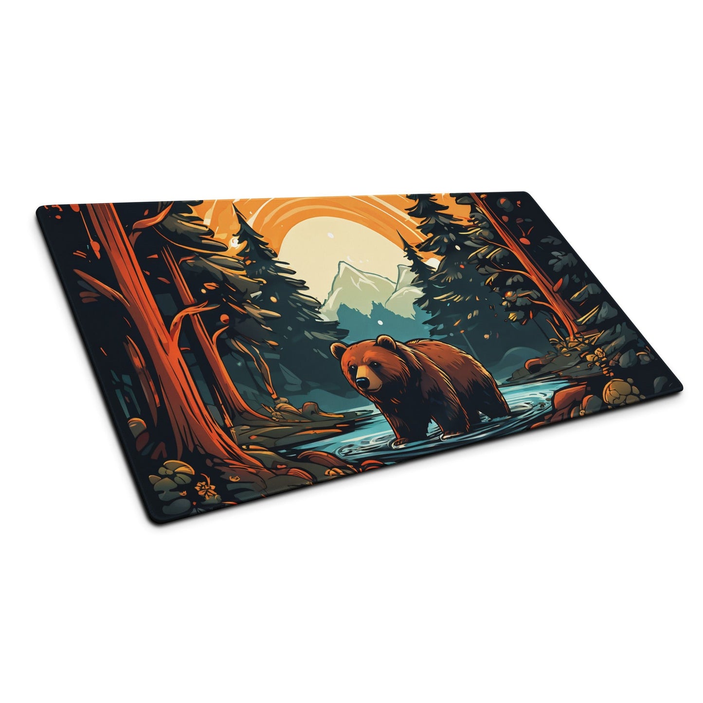 Bear In The Forest Gaming Mouse Pad - Mouse Pads - Discovery Co.