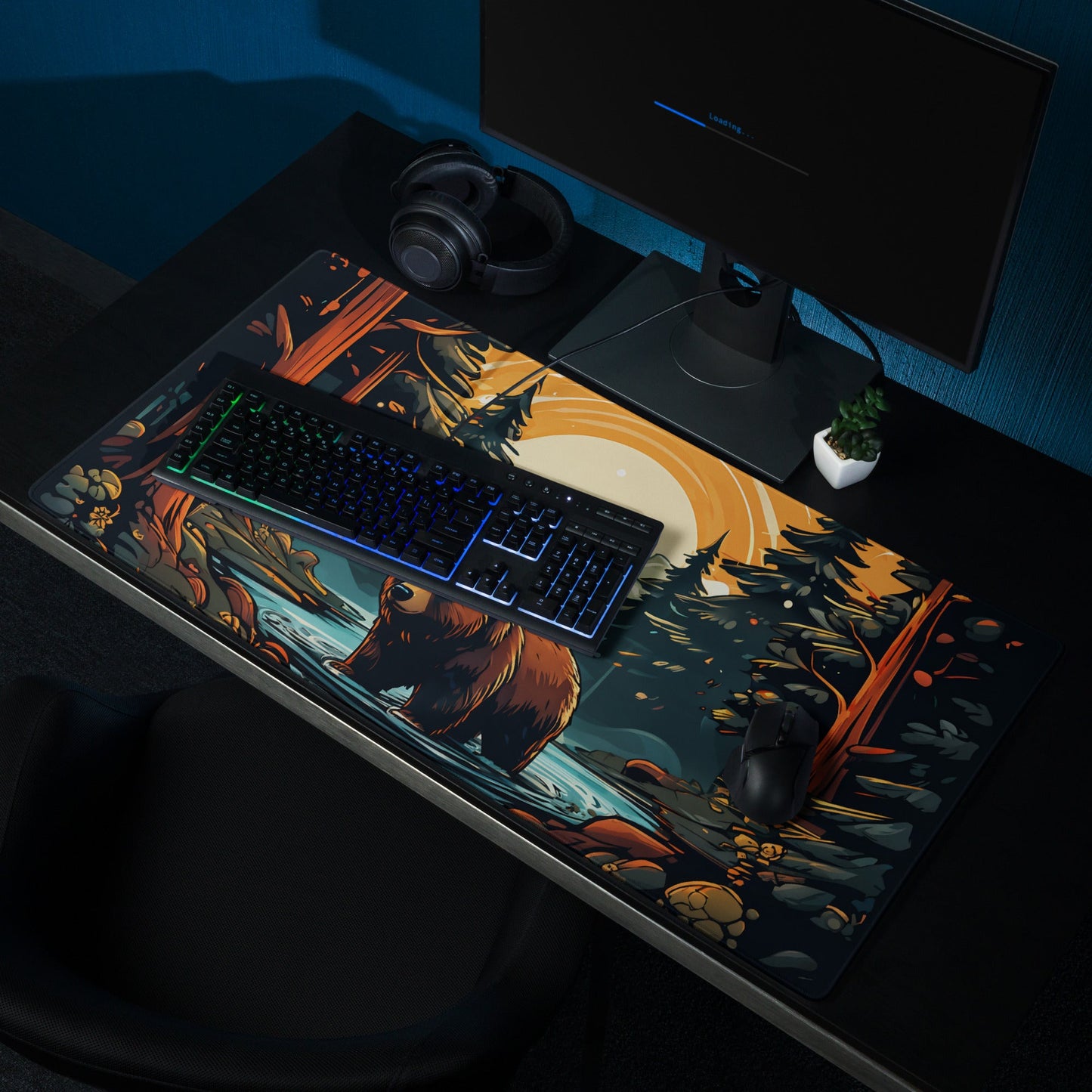 Bear In The Forest Gaming Mouse Pad - Mouse Pads - Discovery Co.