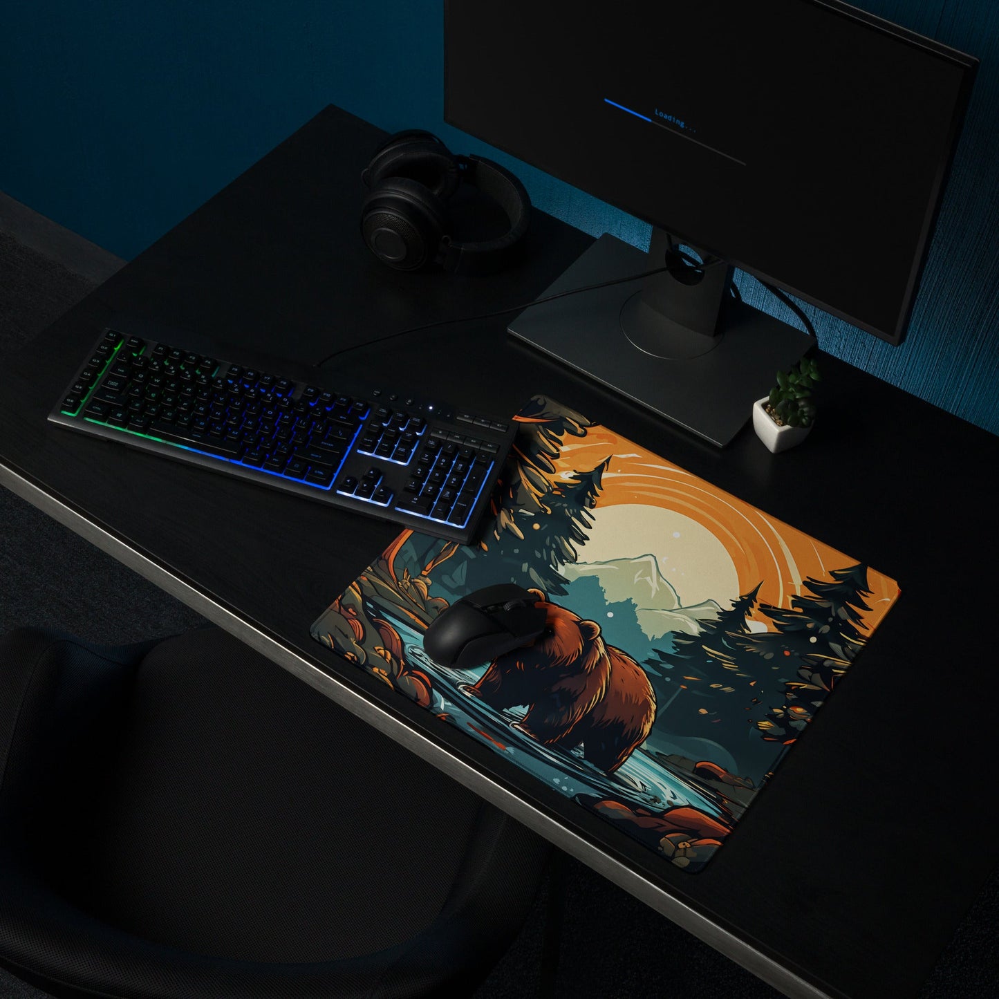 Bear In The Forest Gaming Mouse Pad - Mouse Pads - Discovery Co.