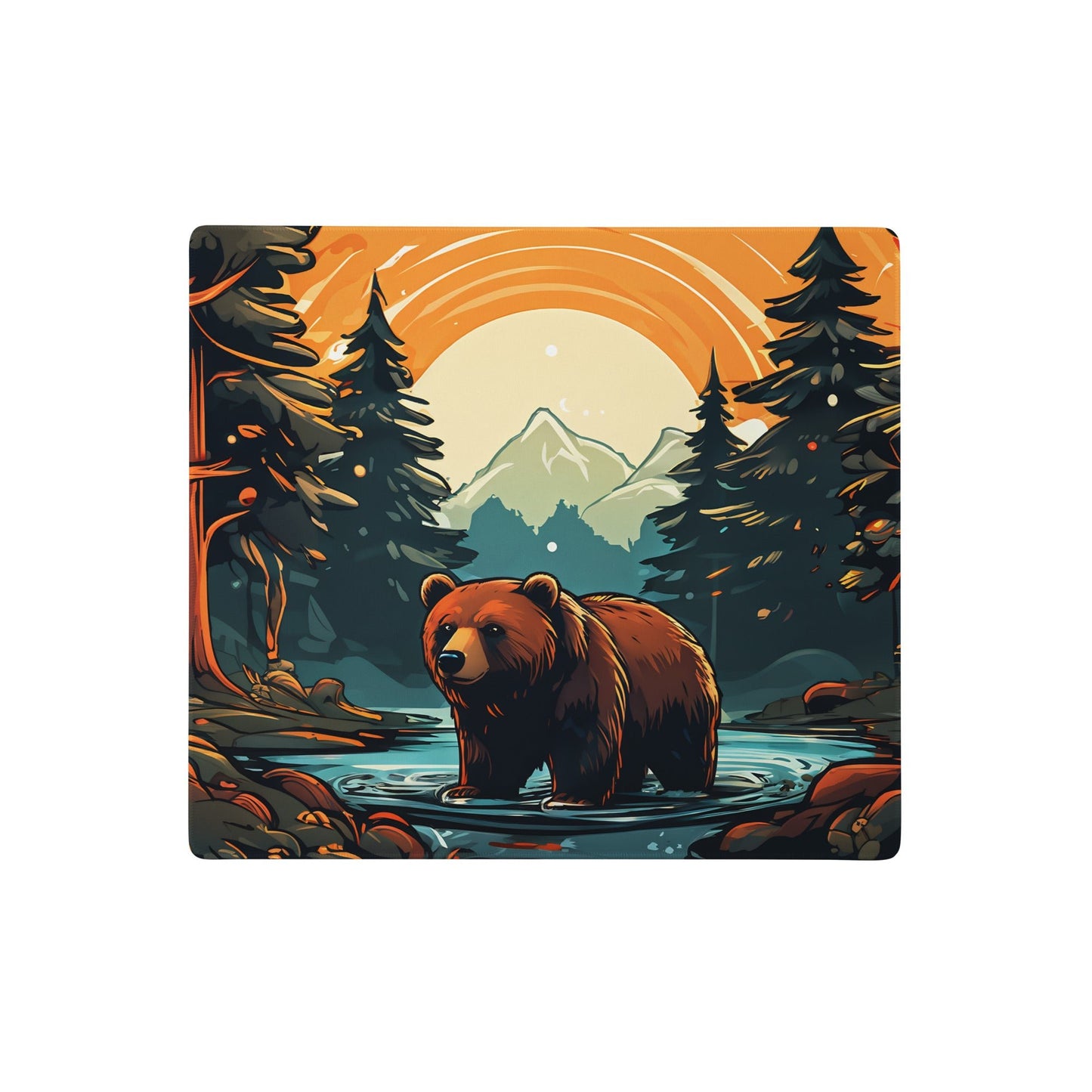 Bear In The Forest Gaming Mouse Pad - Mouse Pads - Discovery Co.