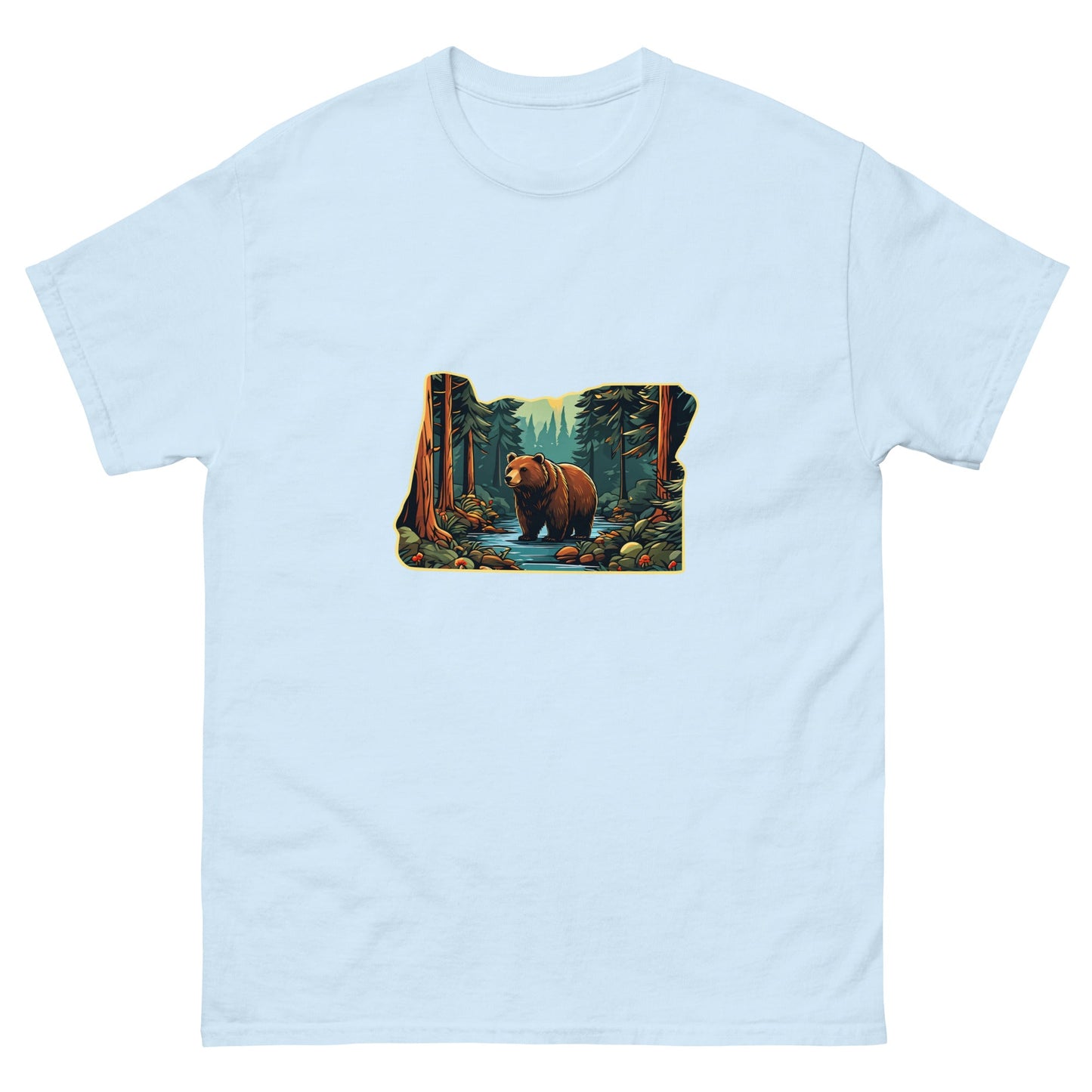 Bear In The Forest Men's Classic Tee - Men's Shirts - Discovery Co.