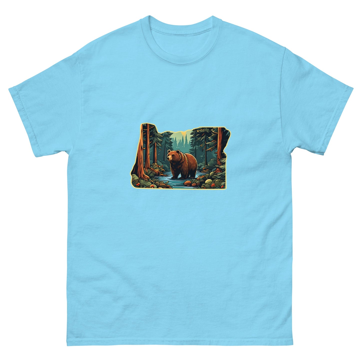 Bear In The Forest Men's Classic Tee - Men's Shirts - Discovery Co.