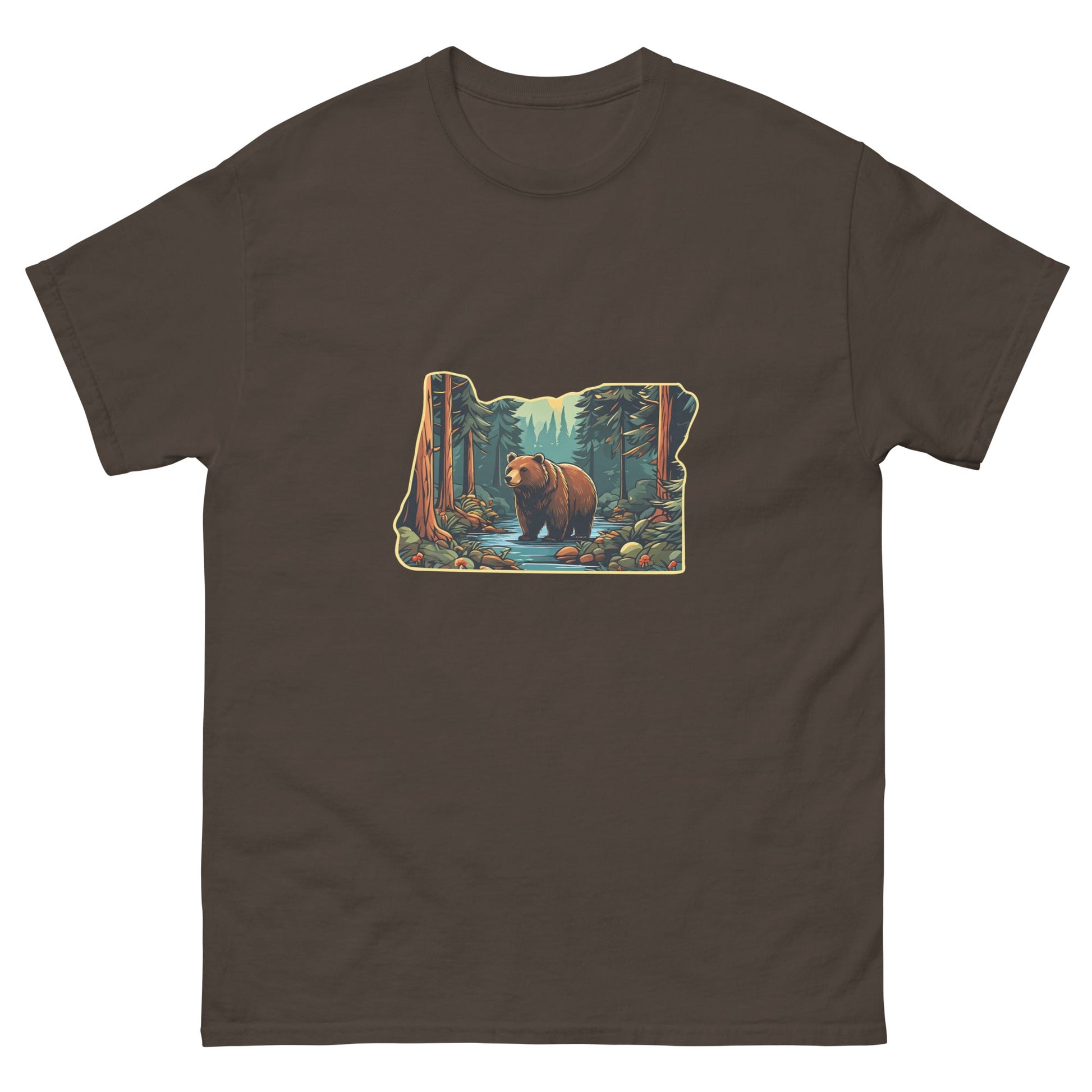 Bear In The Forest Men's Classic Tee - Men's Shirts - Discovery Co.