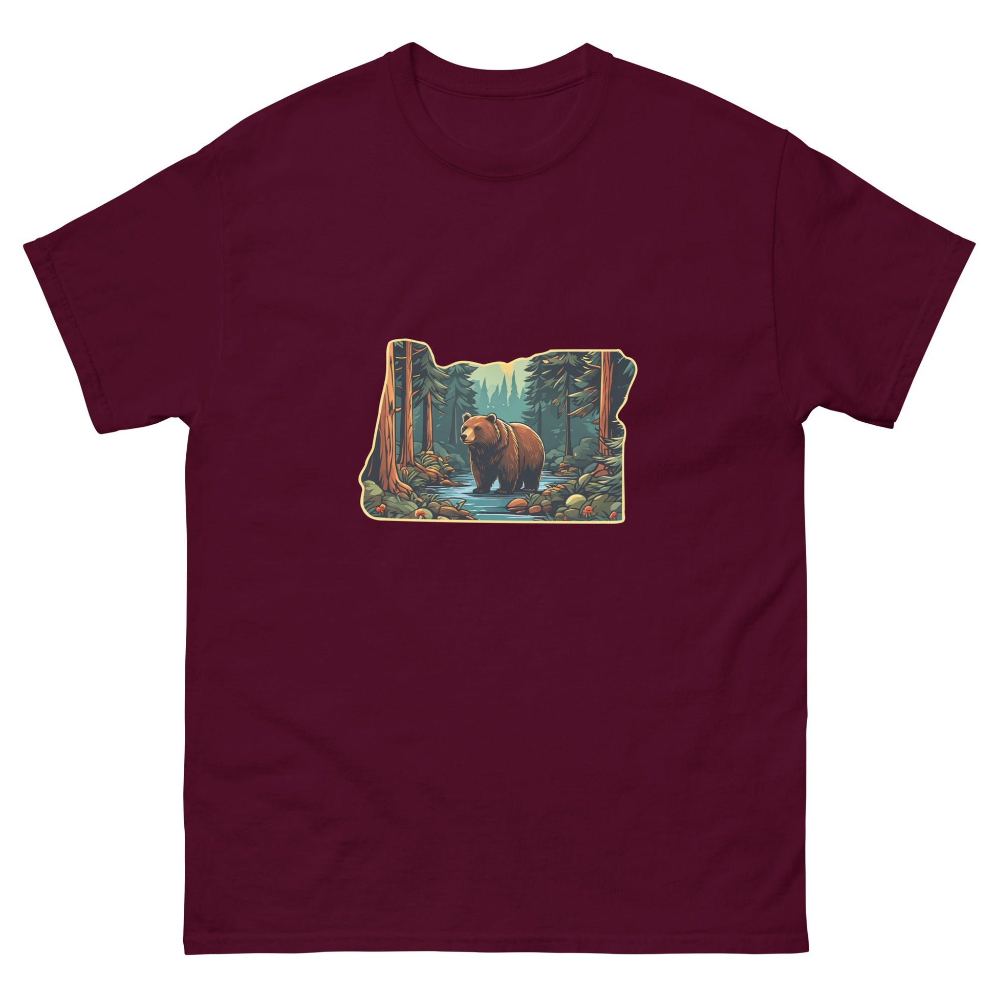 Bear In The Forest Men's Classic Tee - Men's Shirts - Discovery Co.