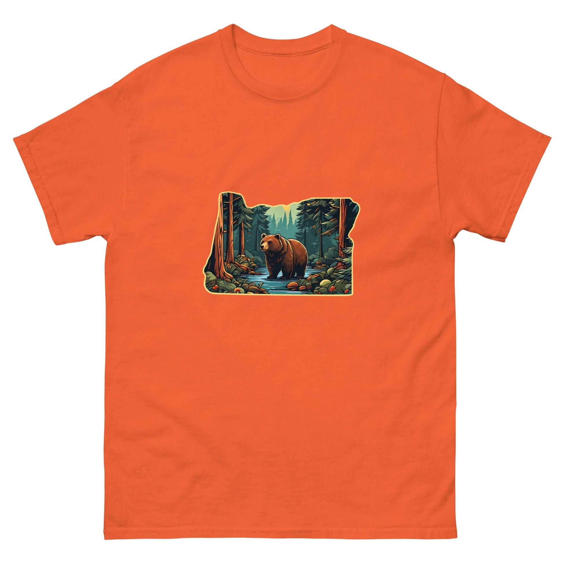 Bear In The Forest Men's Classic Tee - Men's Shirts - Discovery Co.