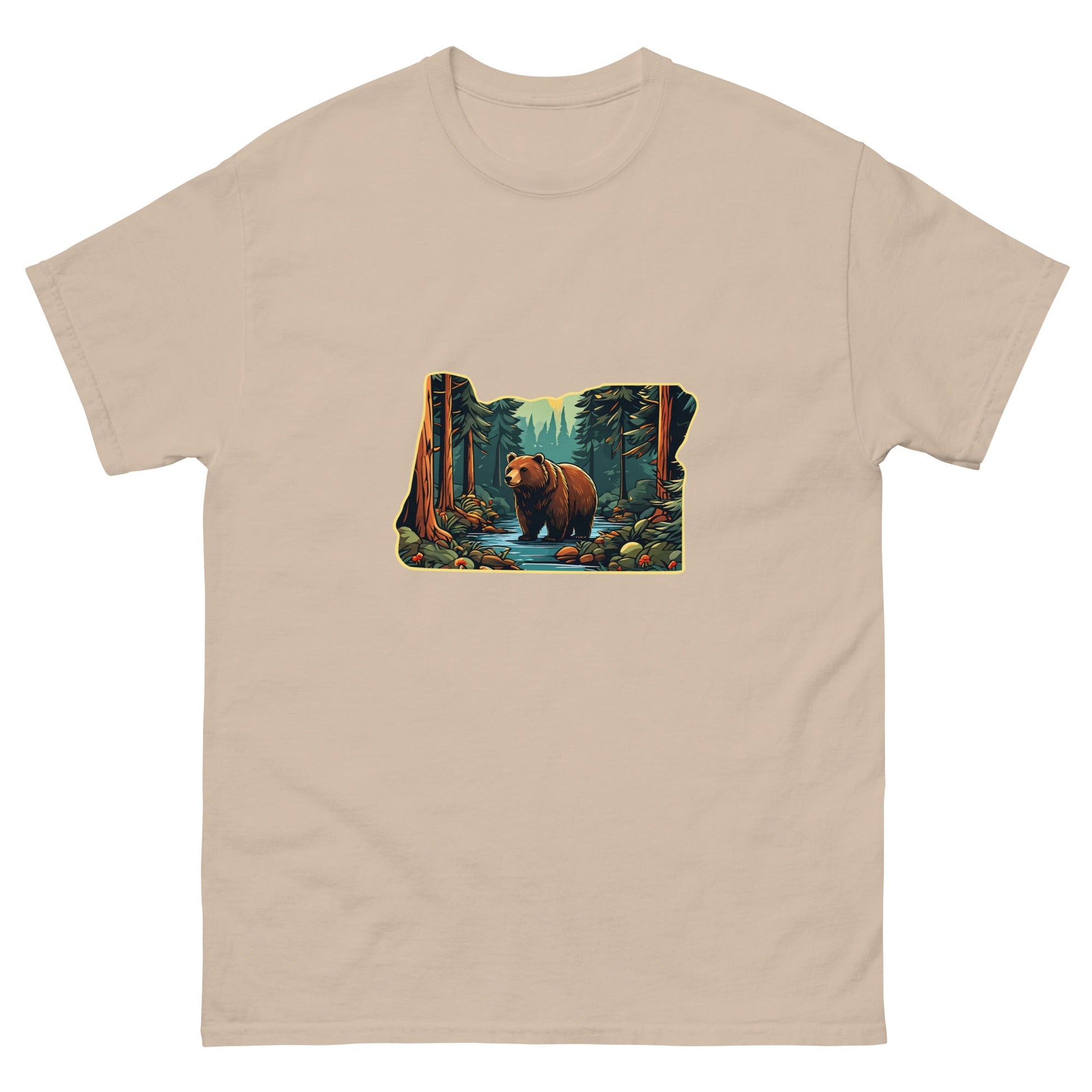 Bear In The Forest Men's Classic Tee - Men's Shirts - Discovery Co.