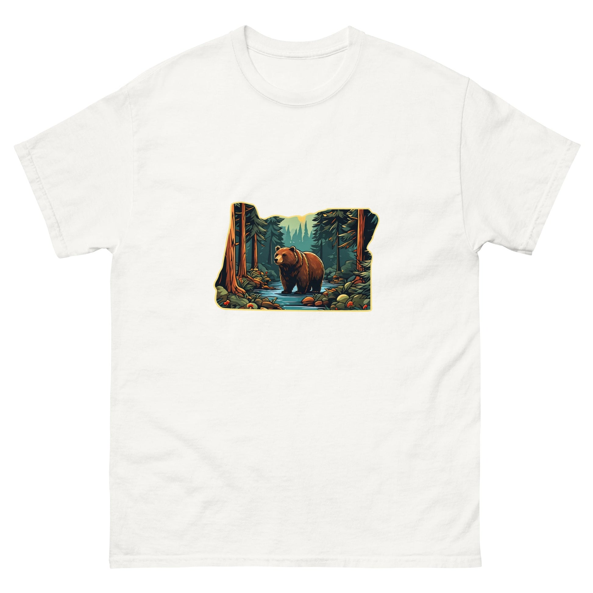 Bear In The Forest Men's Classic Tee - Men's Shirts - Discovery Co.