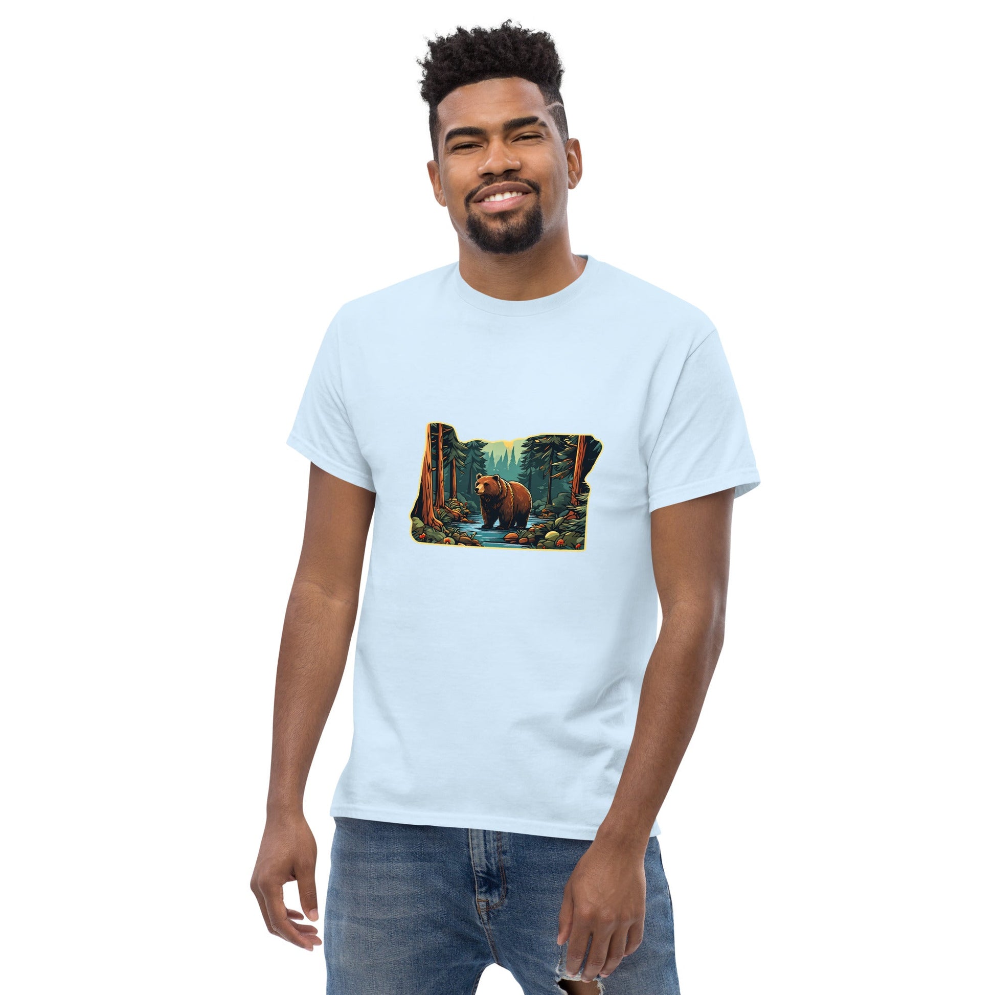 Bear In The Forest Men's Classic Tee - Men's Shirts - Discovery Co.