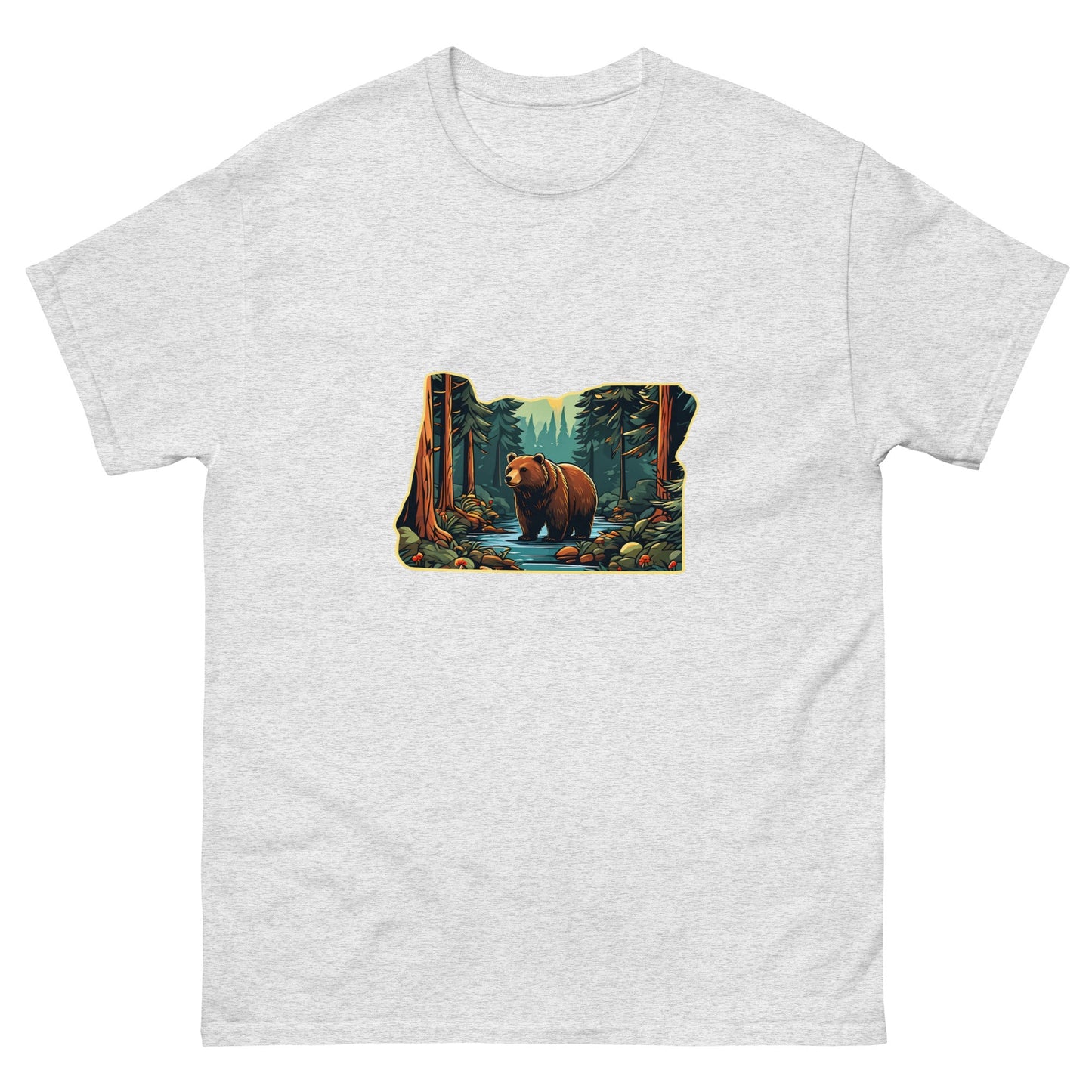 Bear In The Forest Men's Classic Tee - Men's Shirts - Discovery Co.