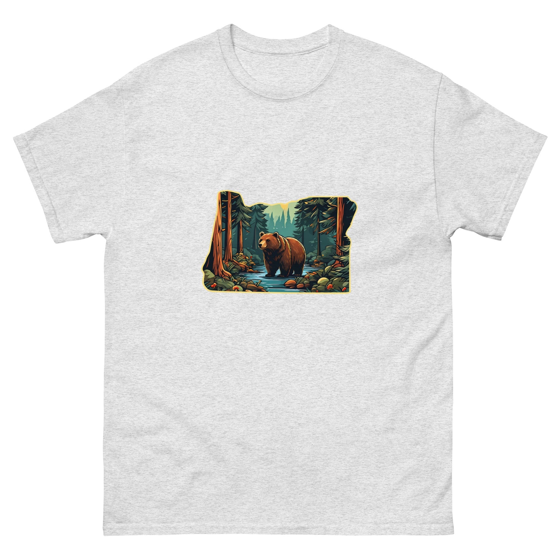 Bear In The Forest Men's Classic Tee - Men's Shirts - Discovery Co.