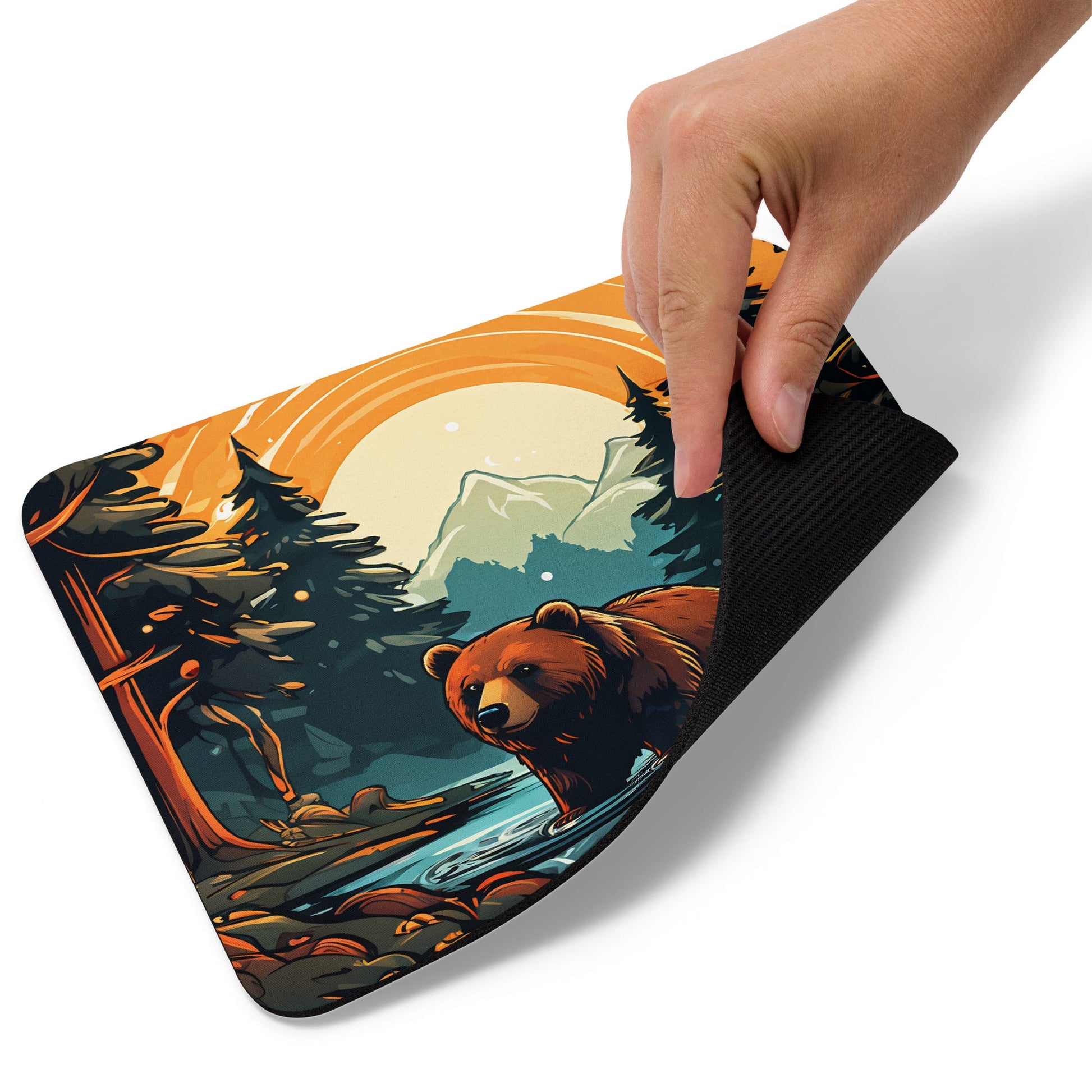 Bear In The Forest Mouse Pad - Mouse Pads - Discovery Co.