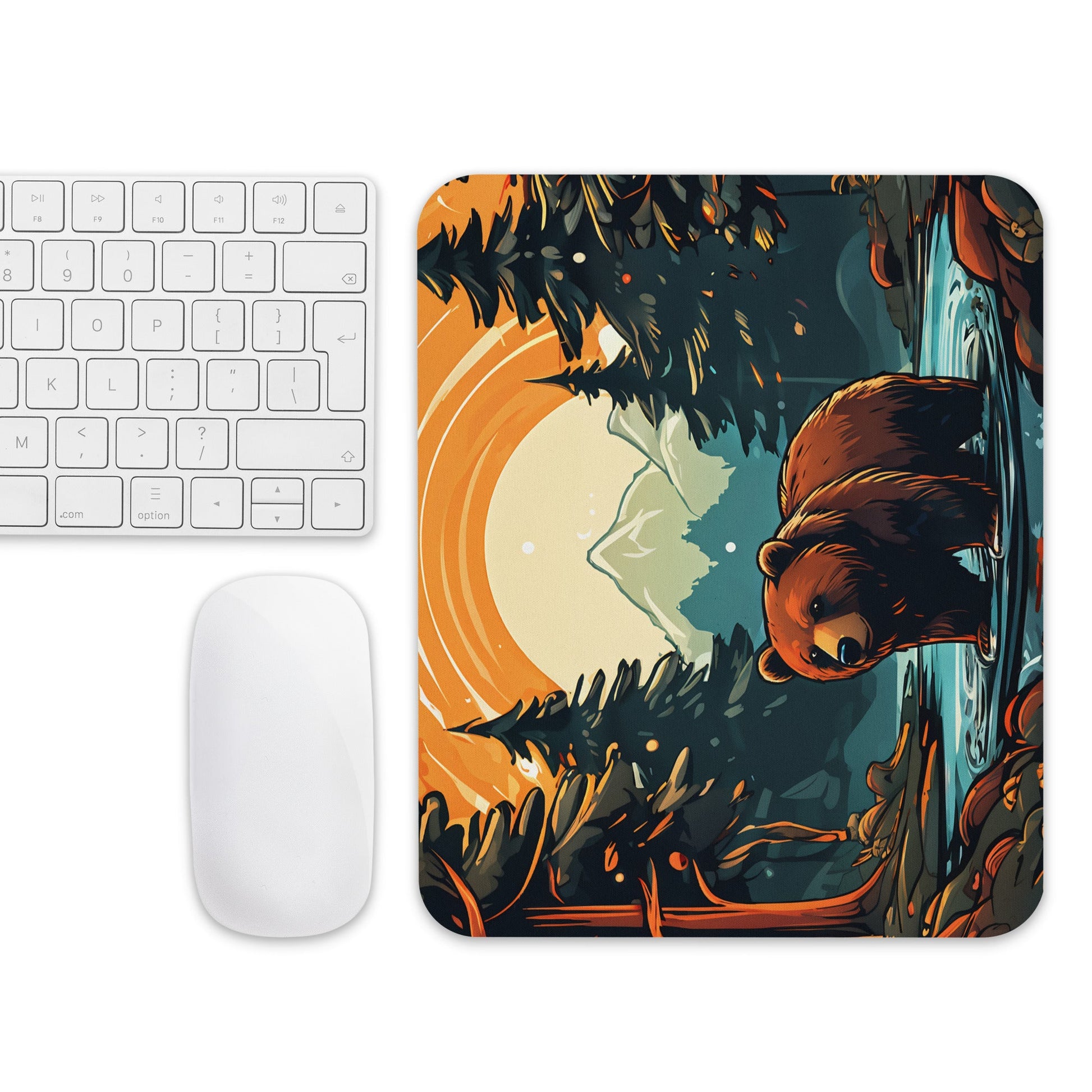 Bear In The Forest Mouse Pad - Mouse Pads - Discovery Co.