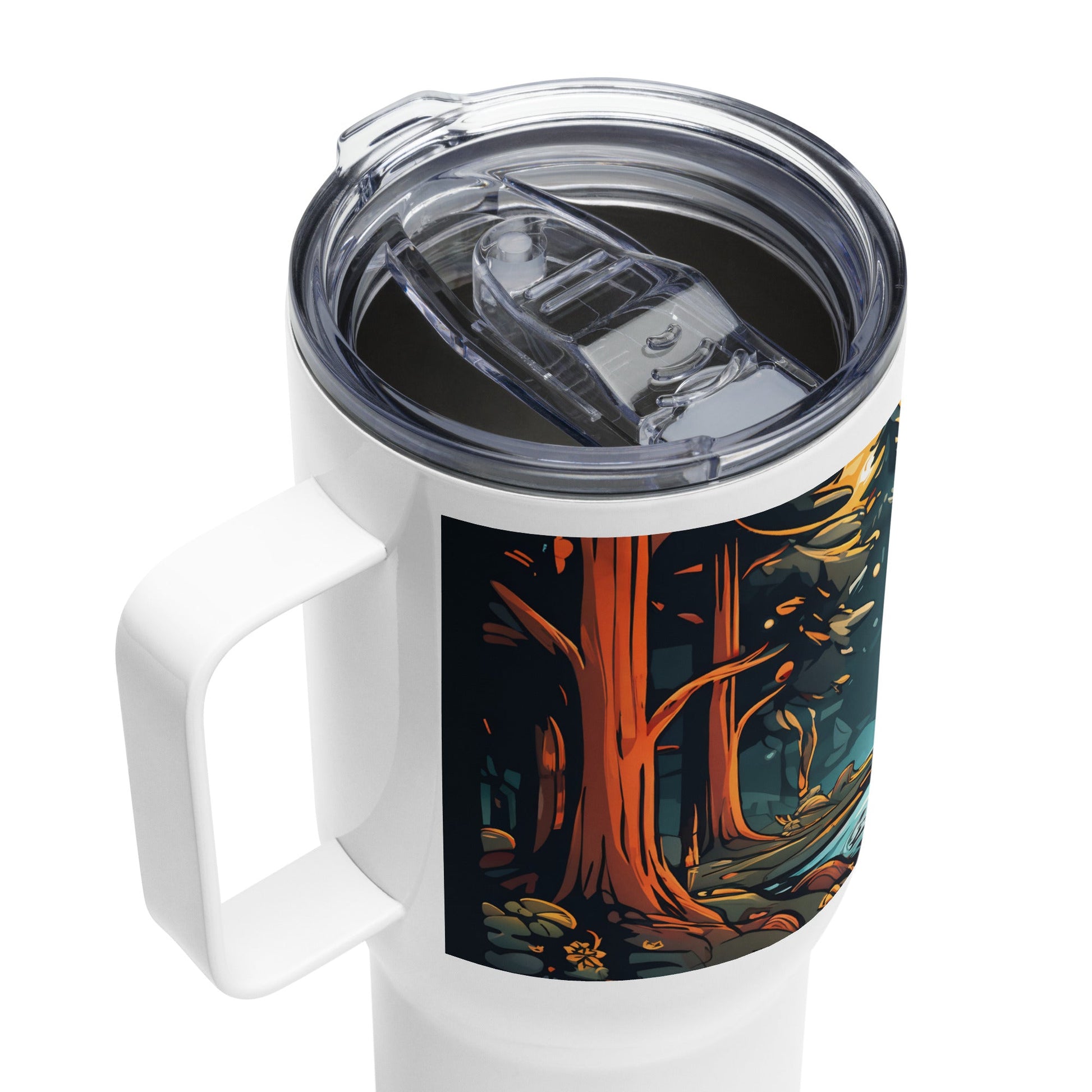 Bear In The Forest Stainless Steel Travel Mug - Travel Mug - Discovery Co.