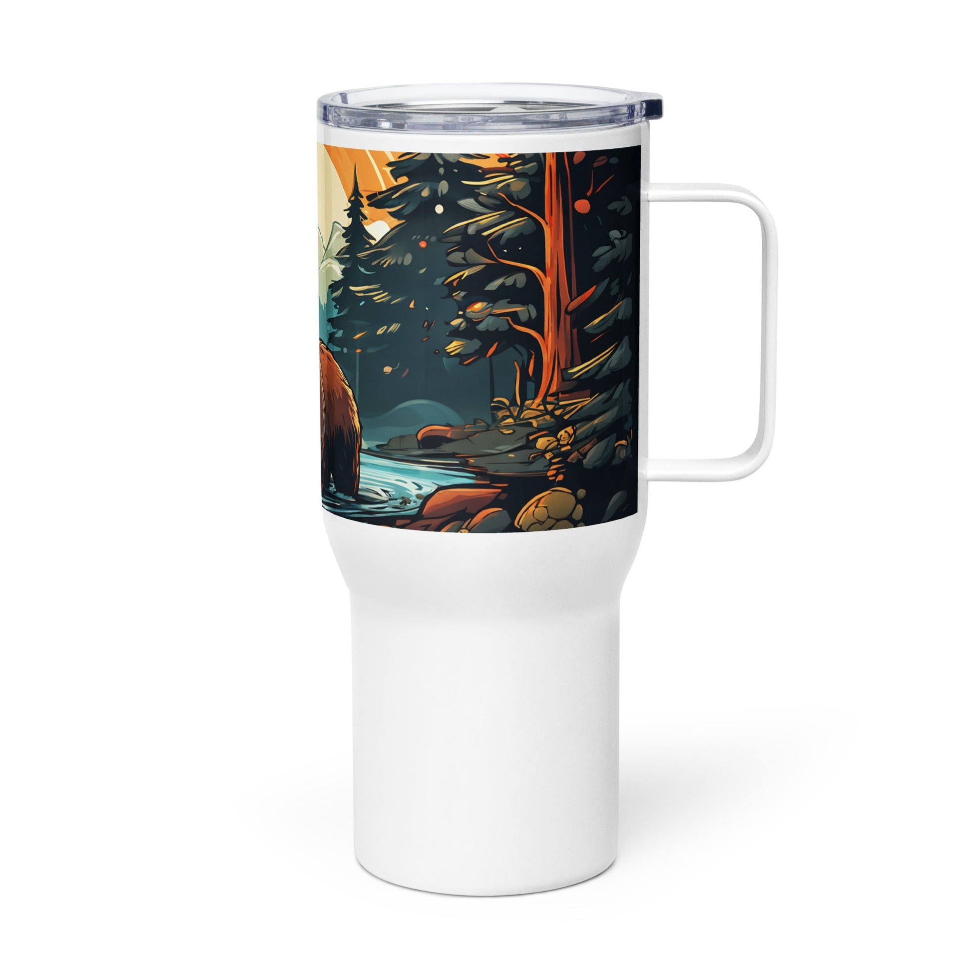 Bear In The Forest Travel Mug - Travel Mug - Discovery Co.