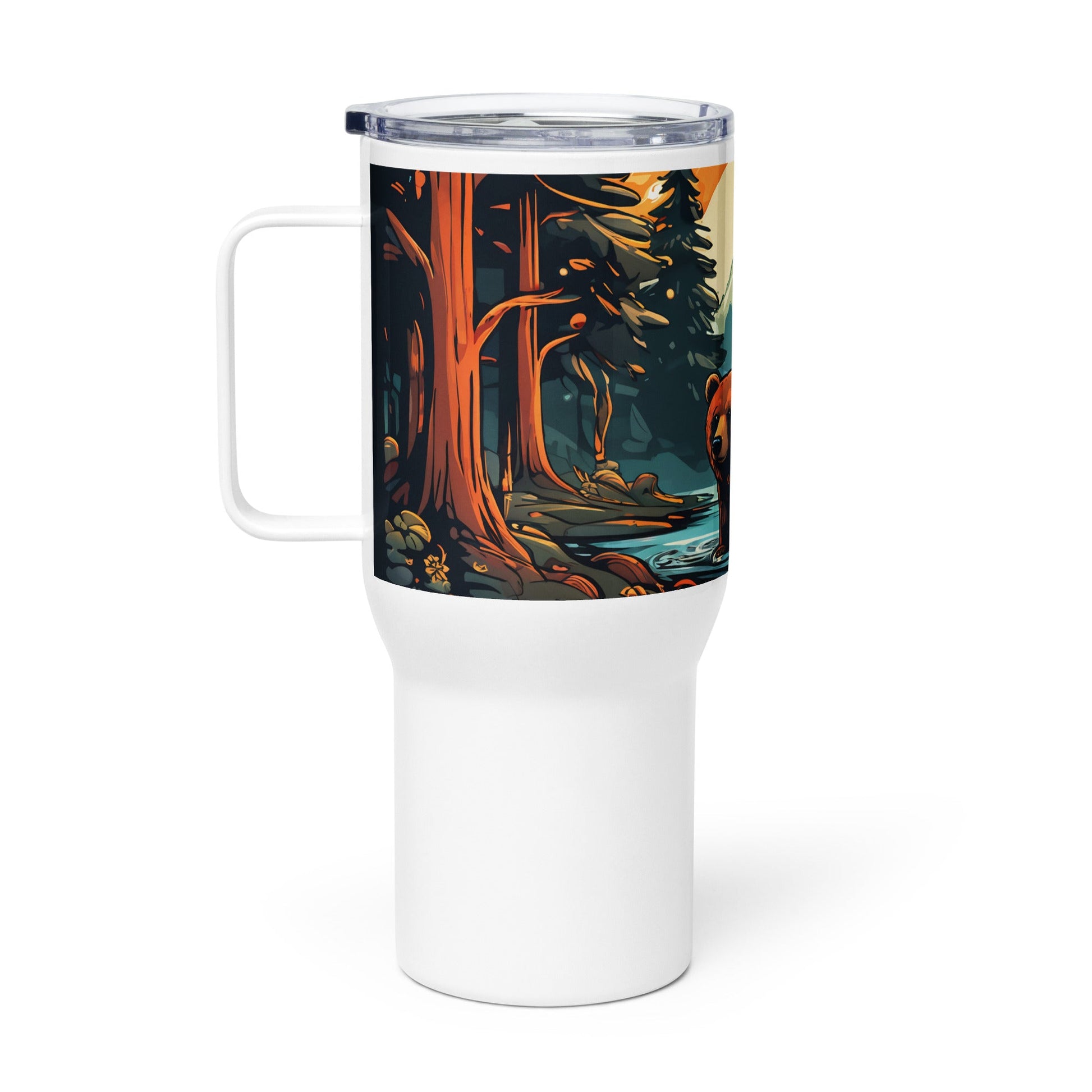 Bear In The Forest Travel Mug - Travel Mug - Discovery Co.