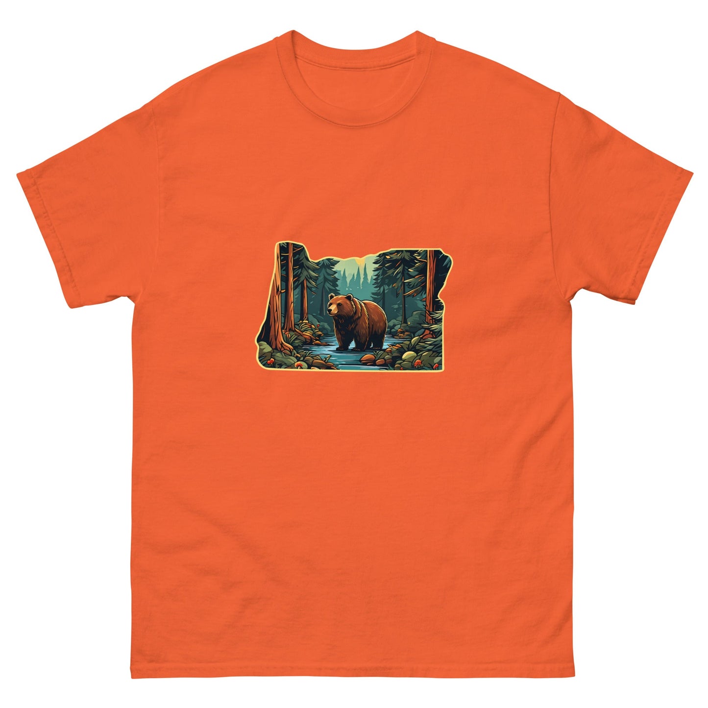 Bear In The Forest Women's Classic Tee - Women's Shirts - Discovery Co.