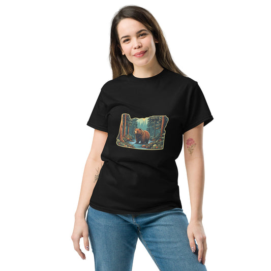 Bear In The Forest Women's Classic Tee - Women's Shirts - Discovery Co.