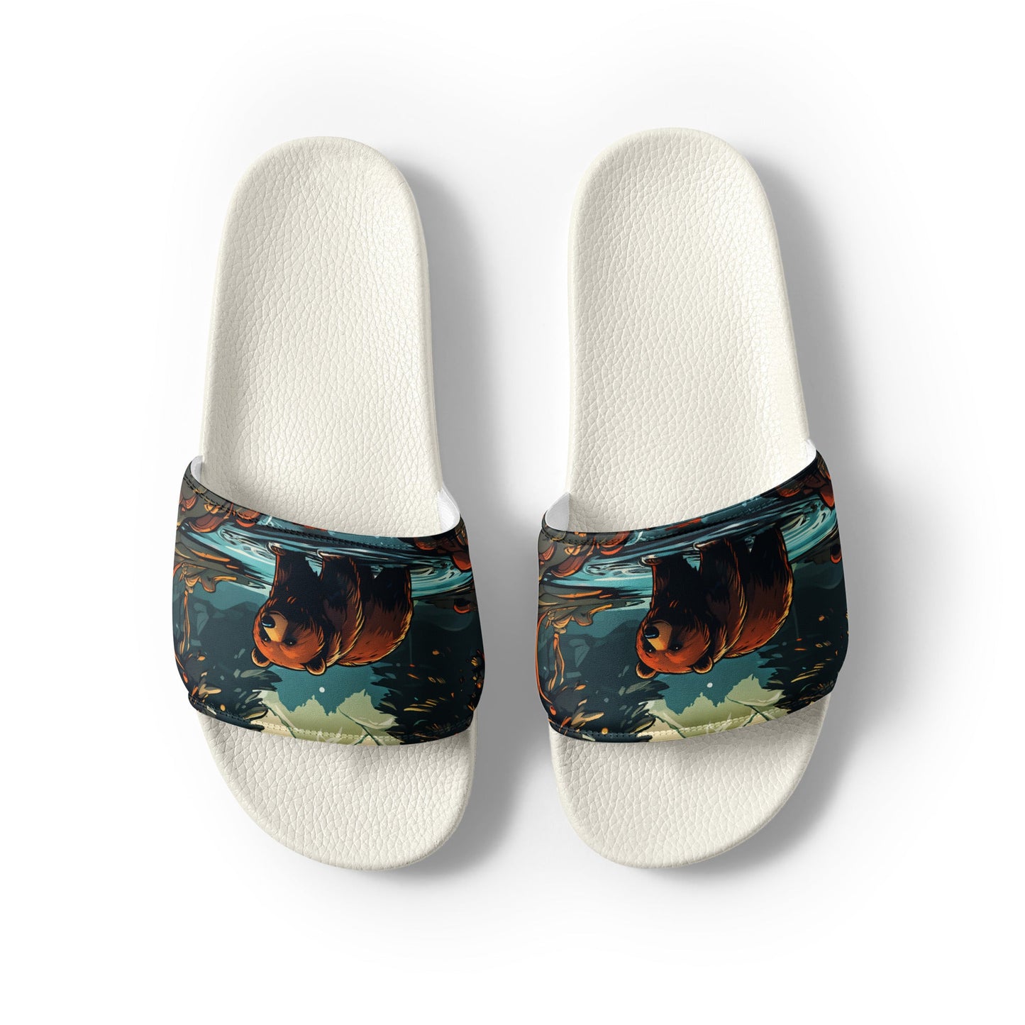 Bear In The Forest Women's Slides - Footwear - Discovery Co.