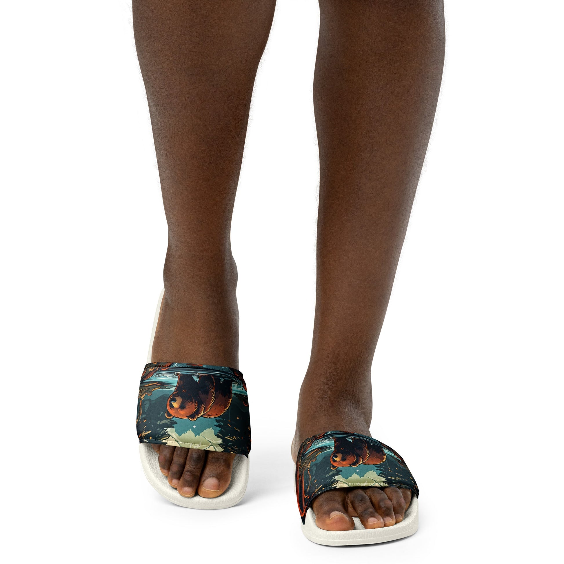 Bear In The Forest Women's Slides - Footwear - Discovery Co.