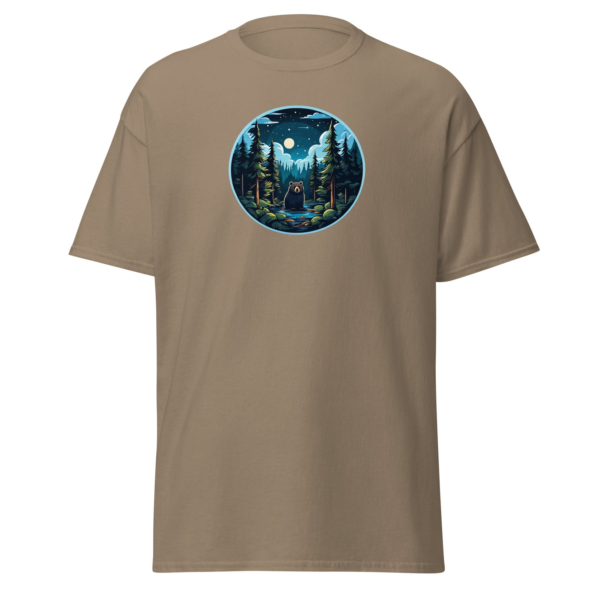 Bear In The River Women's (Unisex) Classic Tee - Women's Shirts - Discovery Co.