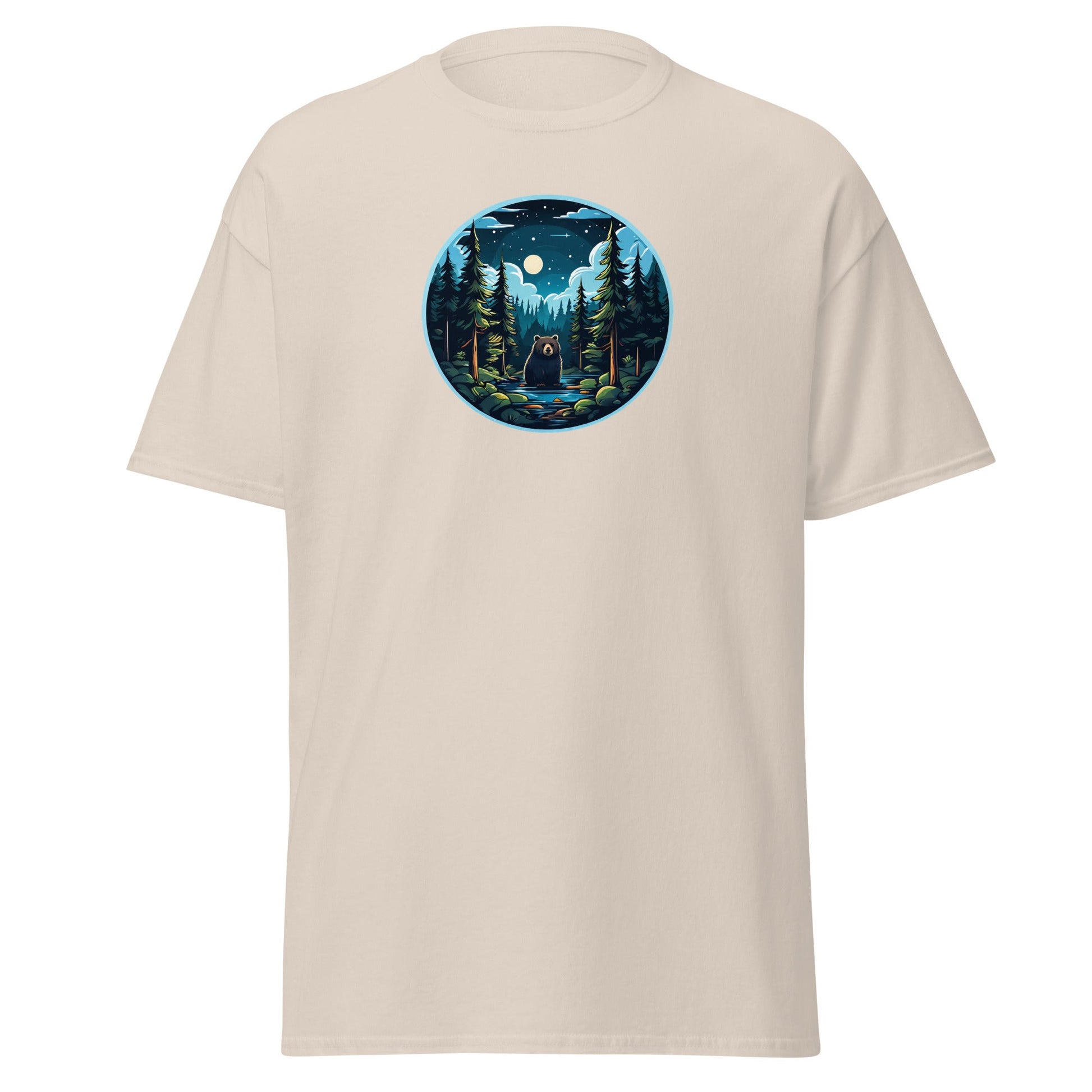 Bear In The River Women's (Unisex) Classic Tee - Women's Shirts - Discovery Co.
