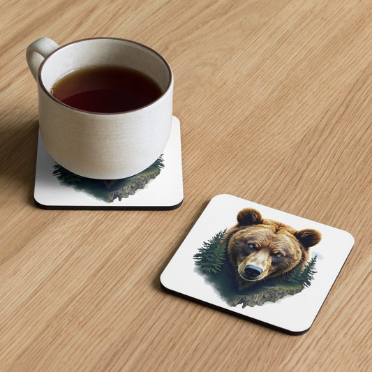 Bear Watching Cork - Back Coaster - Coasters - Discovery Co.