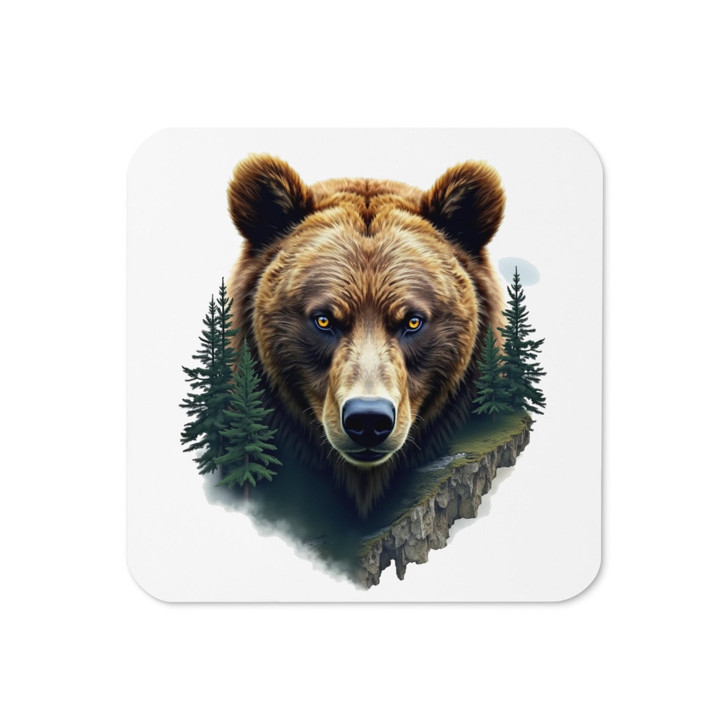 Bear Watching Cork - Back Coaster - Coasters - Discovery Co.