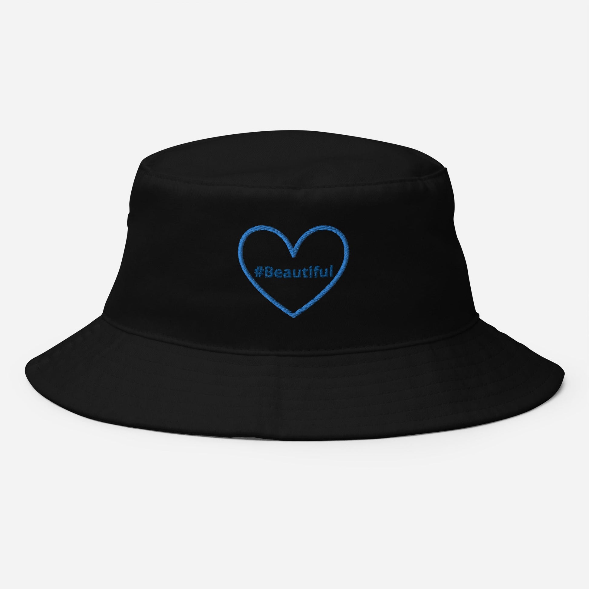 #Beautiful Blue Heart Bucket Hat - Hats - Discovery Co.