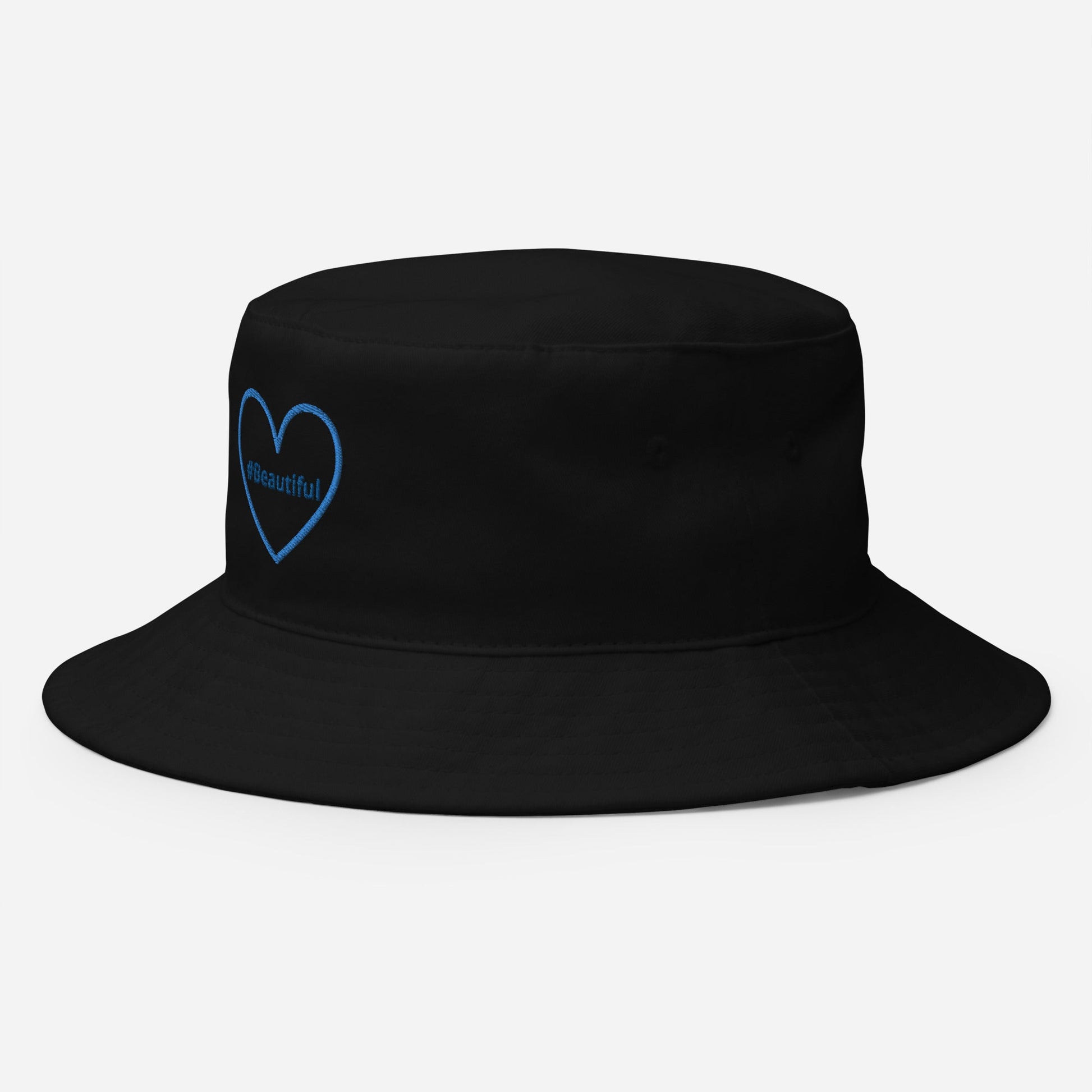 #Beautiful Blue Heart Bucket Hat - Hats - Discovery Co.