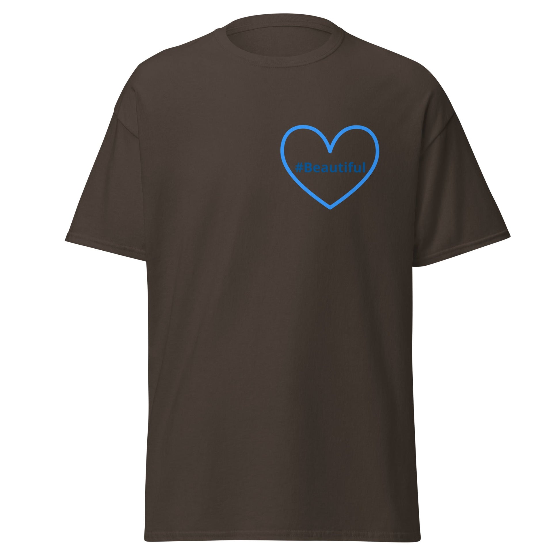 #Beautiful Blue Heart Unisex Classic Tee - Women's Shirts - Discovery Co.