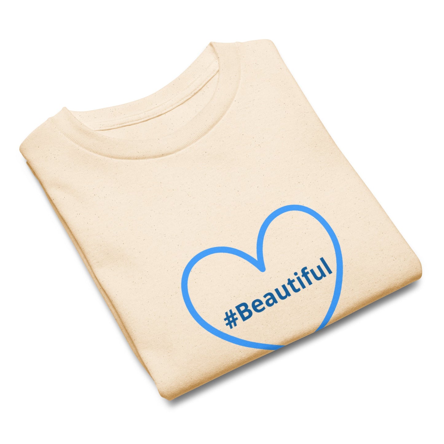 #Beautiful Blue Heart Youth Classic Tee - Kid's & Youth Apparel - Discovery Co.