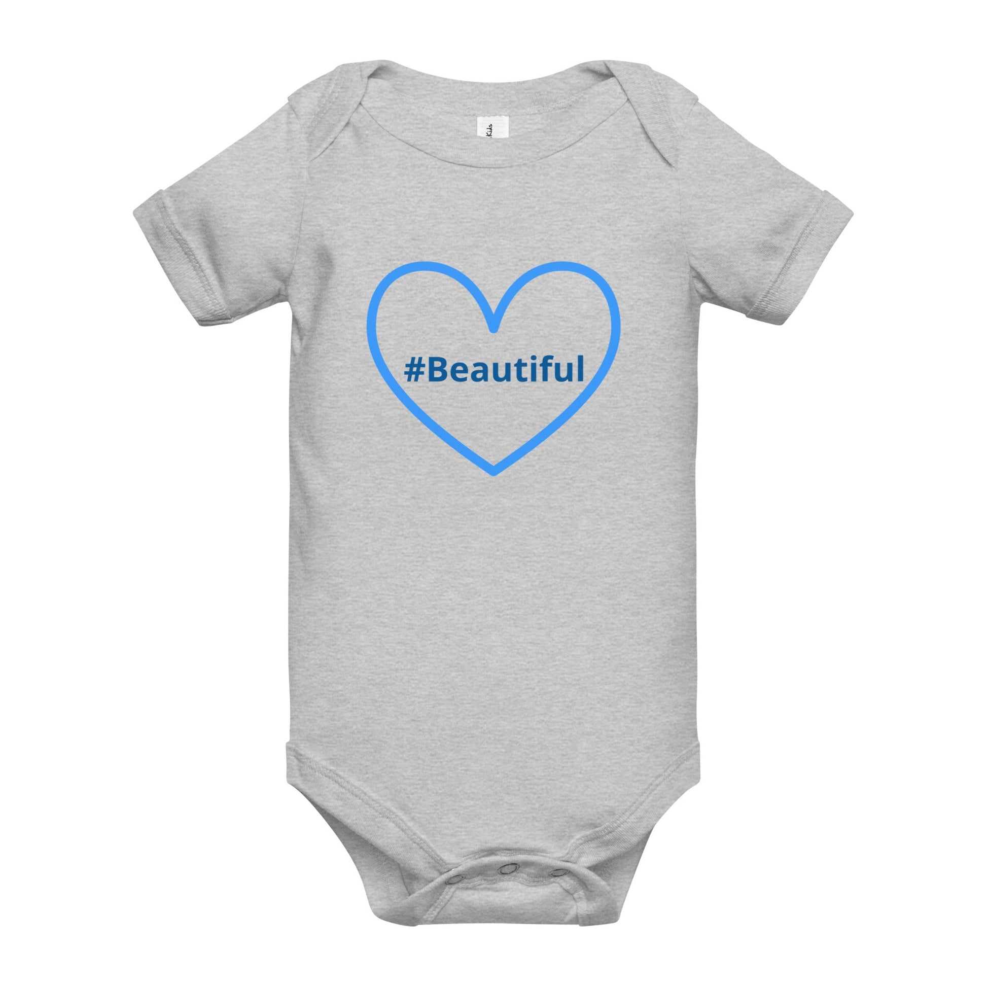 #Beautiful Blue Heat Baby Short Sleeve One Piece - Baby & Toddler Apparel - Discovery Co.