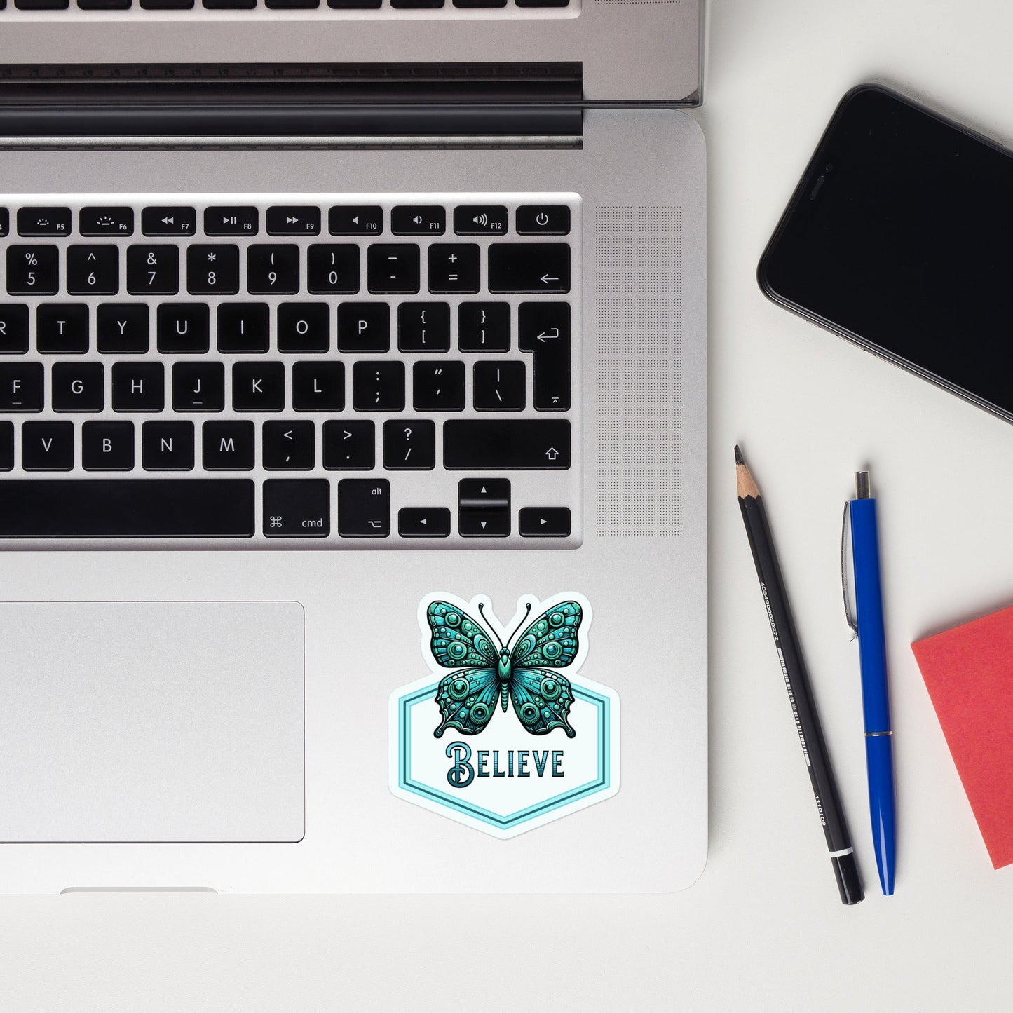 Believe - Butterfly Bubble - Free Stickers - Stickers - Discovery Co.