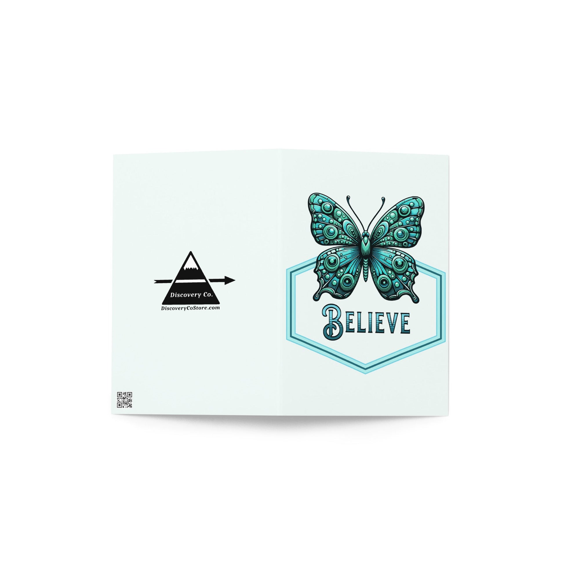 Believe - Butterfly Greeting Card - Greeting Card - Discovery Co.