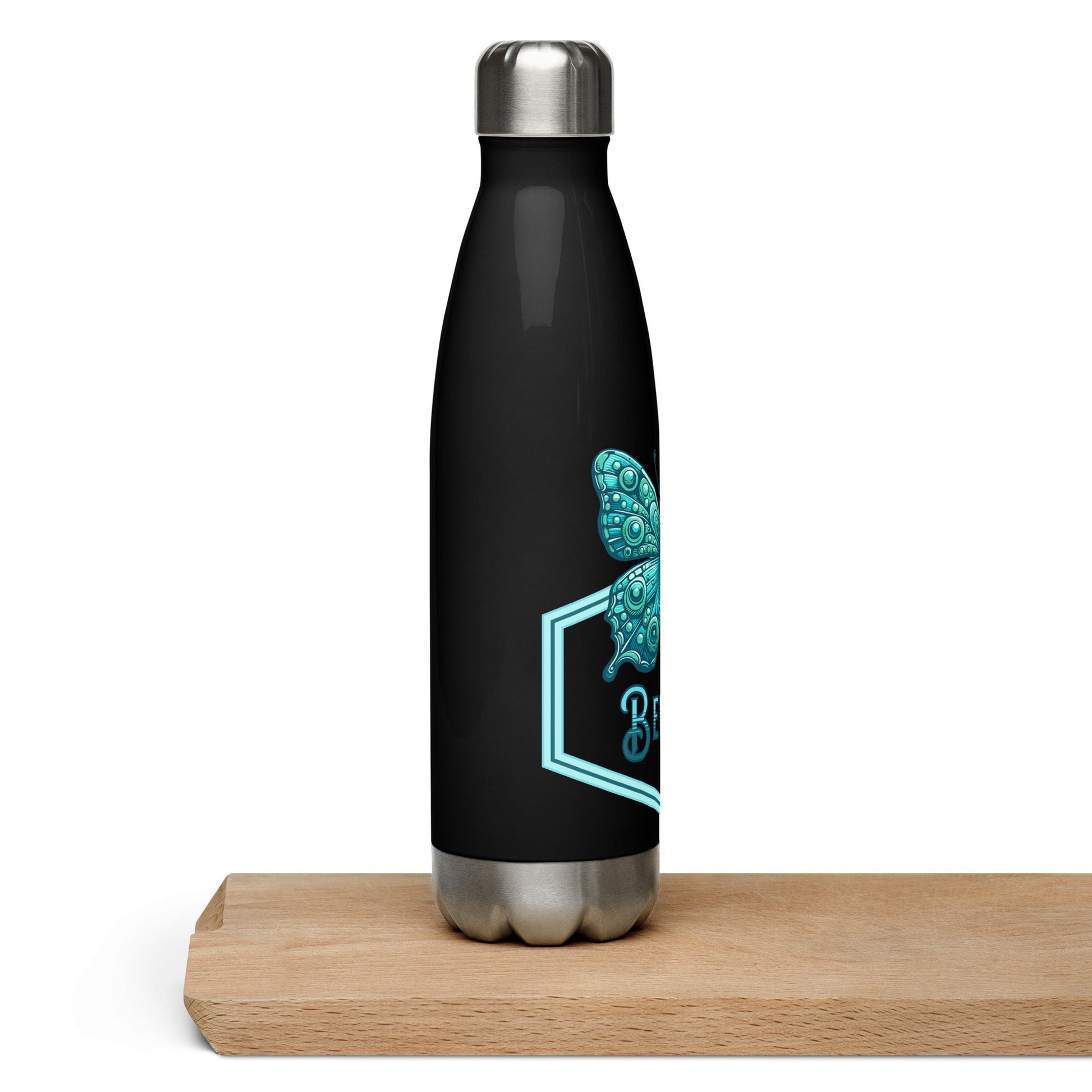 Believe - Butterfly II Stainless Steel Water Bottle - Stainless Steel Water Bottle - Discovery Co.