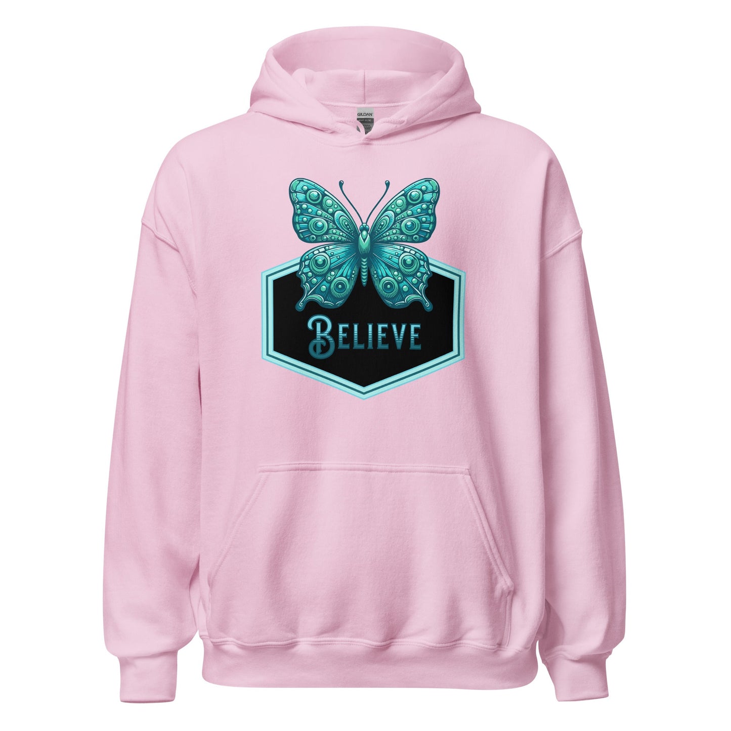 Believe - Butterfly II Women's (Unisex) Hoodie - Hoodies - Discovery Co.