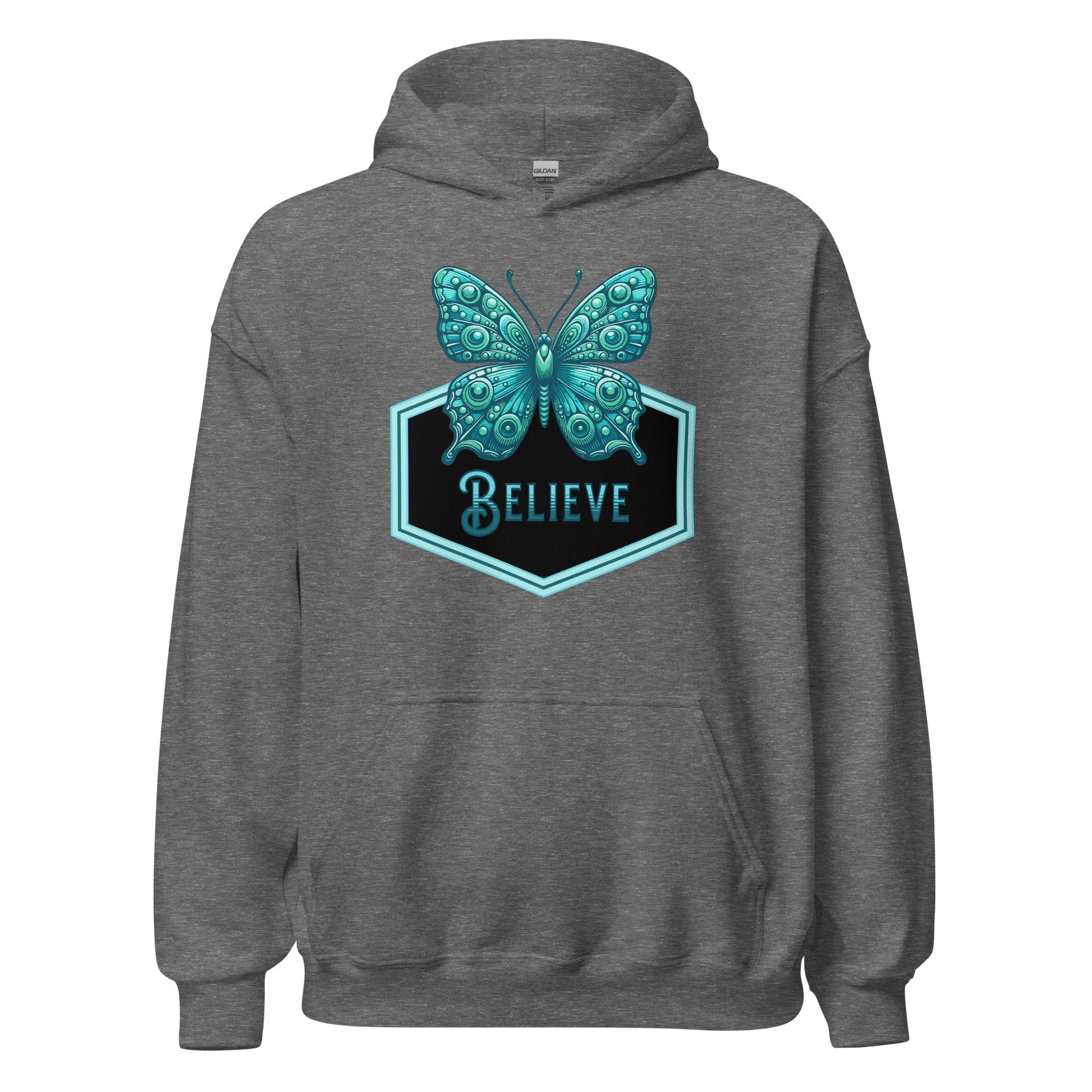 Believe - Butterfly II Women's (Unisex) Hoodie - Hoodies - Discovery Co.