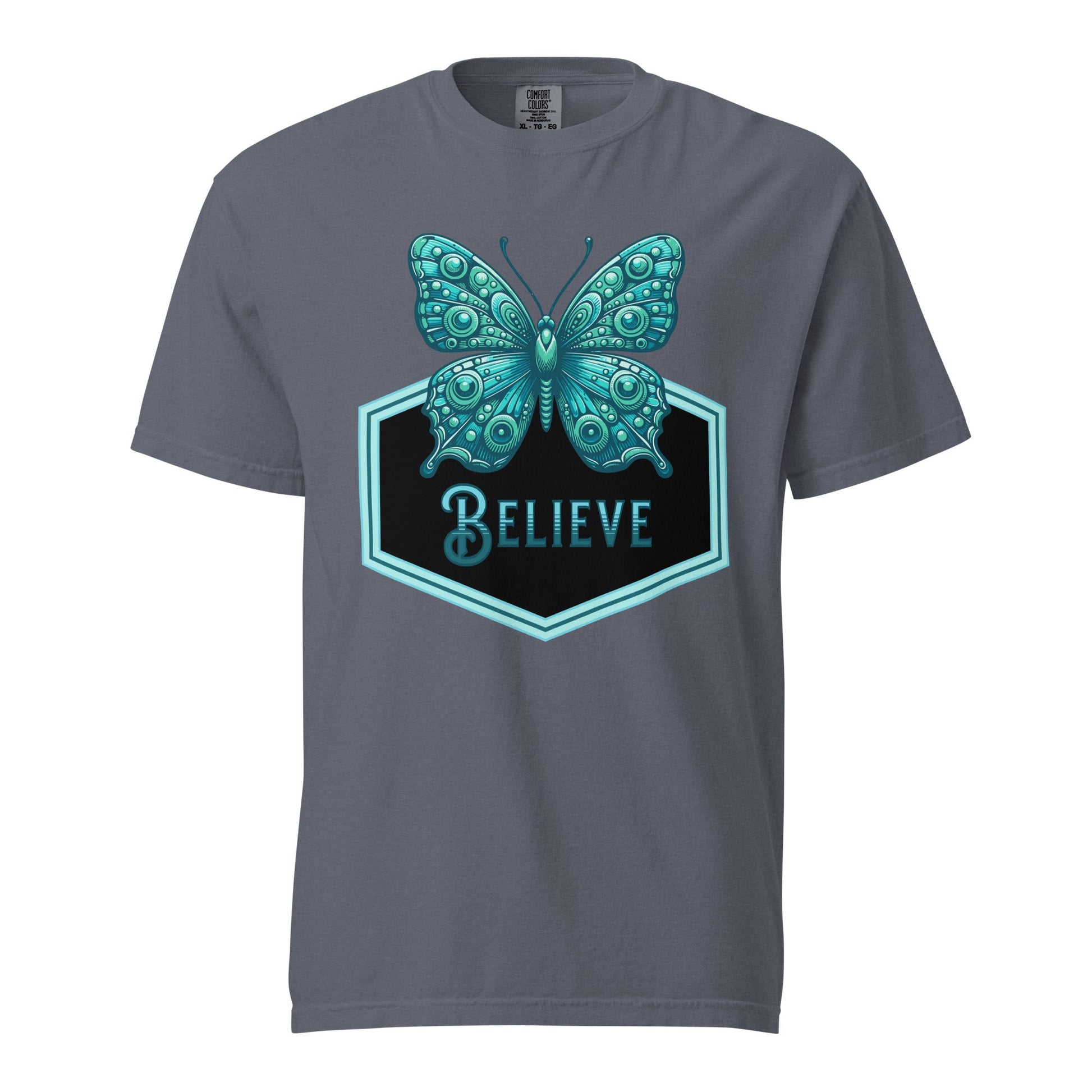 Believe - Butterfly II Women's (Unisex) Premium Tee - Women's Shirts - Discovery Co.