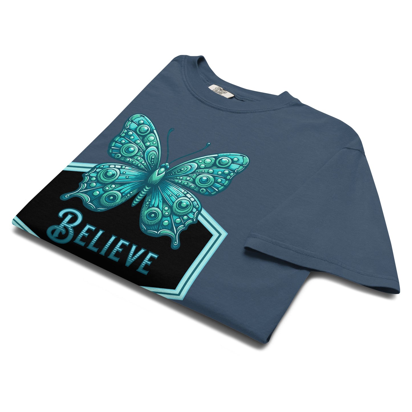 Believe - Butterfly II Women's (Unisex) Premium Tee - Women's Shirts - Discovery Co.