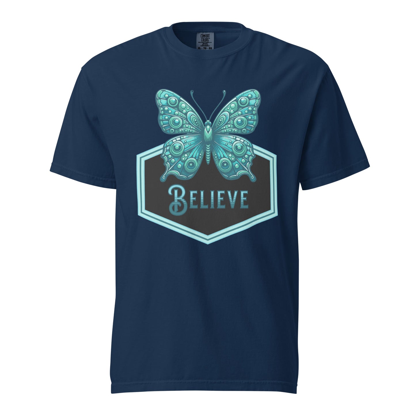 Believe - Butterfly II Women's (Unisex) Premium Tee - Women's Shirts - Discovery Co.