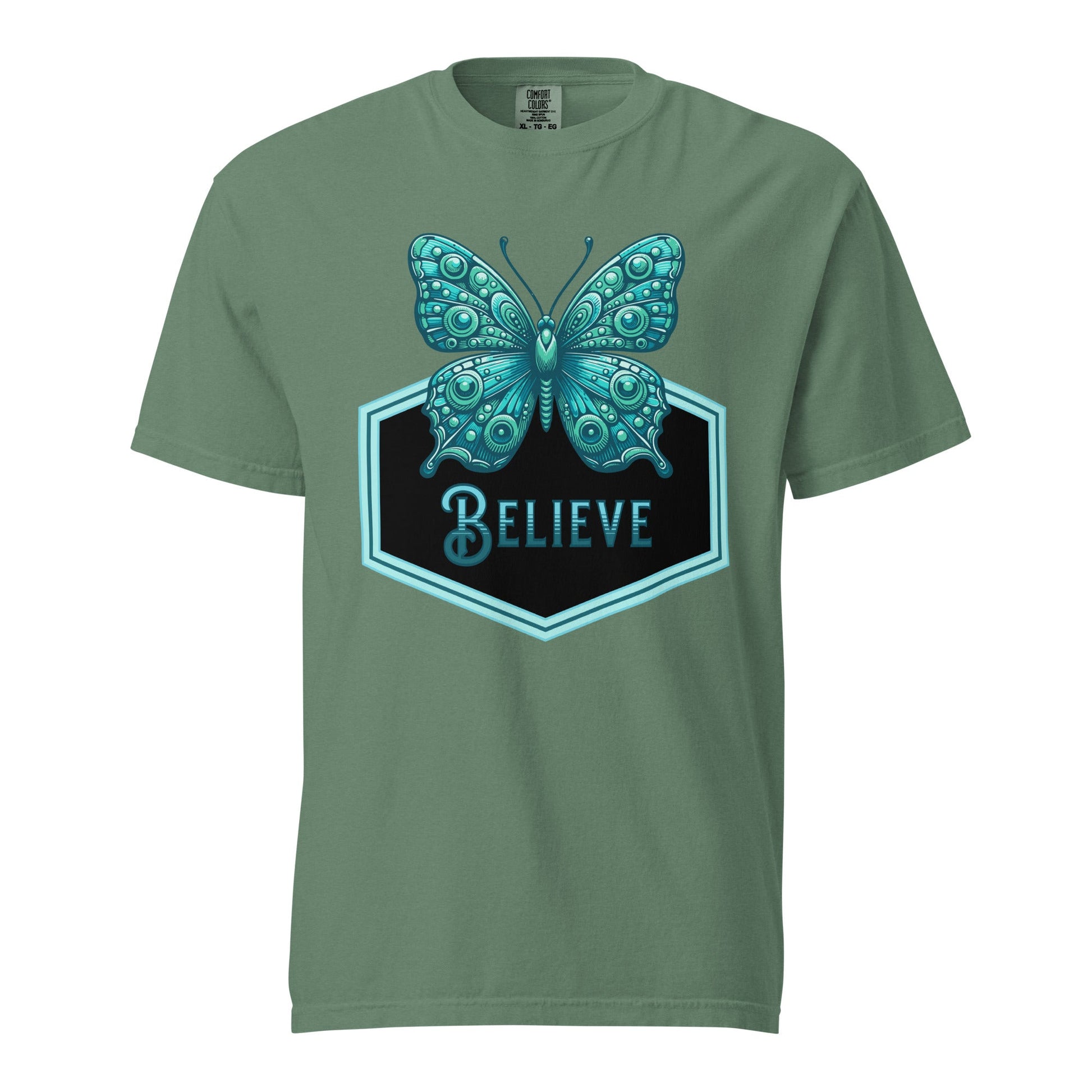 Believe - Butterfly II Women's (Unisex) Premium Tee - Women's Shirts - Discovery Co.