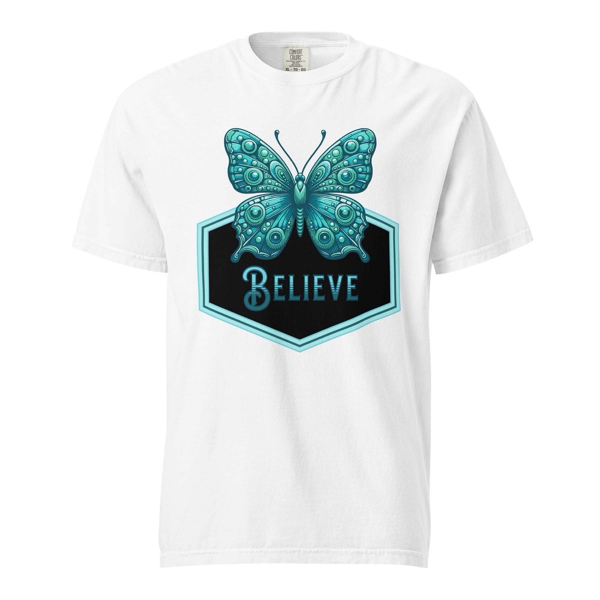 Believe - Butterfly II Women's (Unisex) Premium Tee - Women's Shirts - Discovery Co.