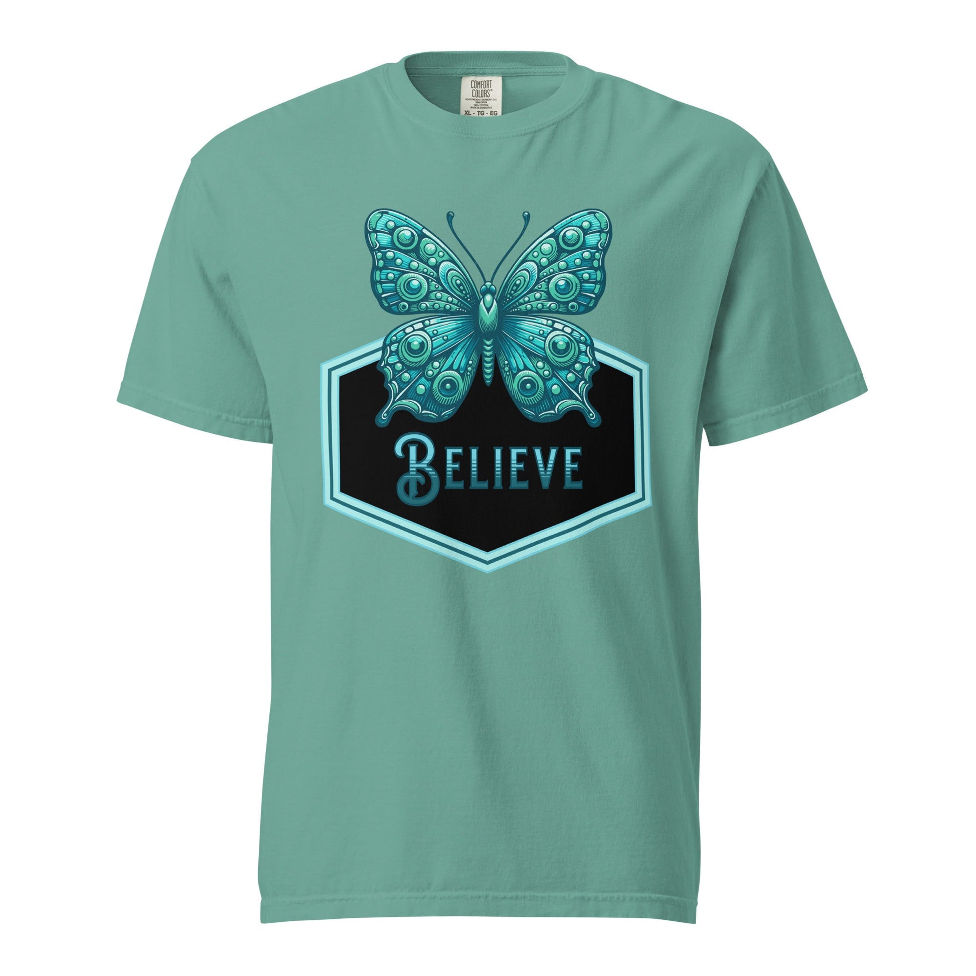 Believe - Butterfly II Women's (Unisex) Premium Tee - Women's Shirts - Discovery Co.