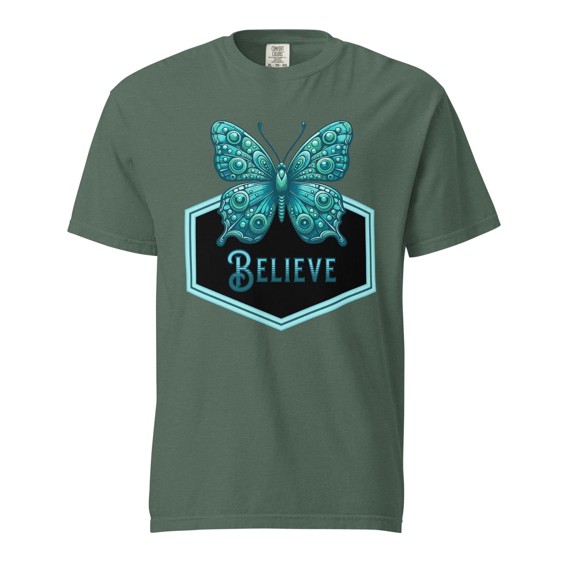 Believe - Butterfly II Women's (Unisex) Premium Tee - Women's Shirts - Discovery Co.