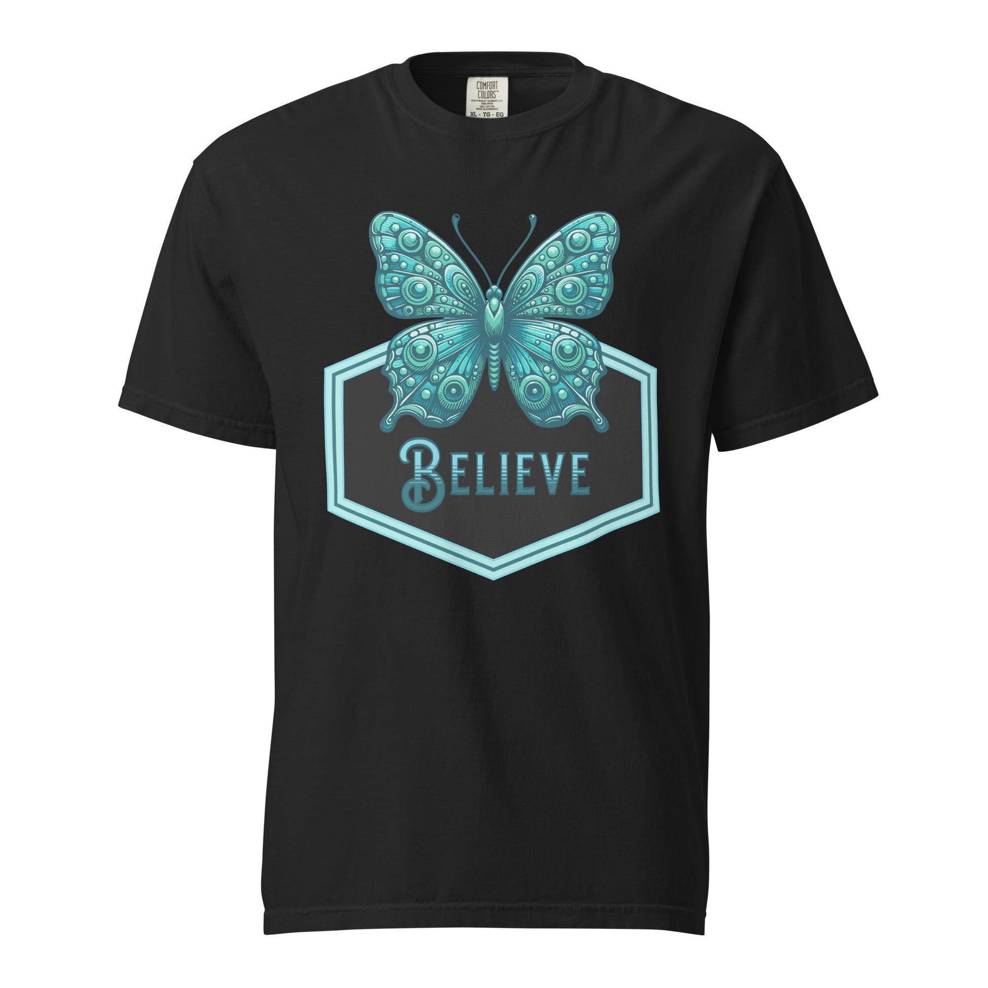 Believe - Butterfly II Women's (Unisex) Premium Tee - Women's Shirts - Discovery Co.