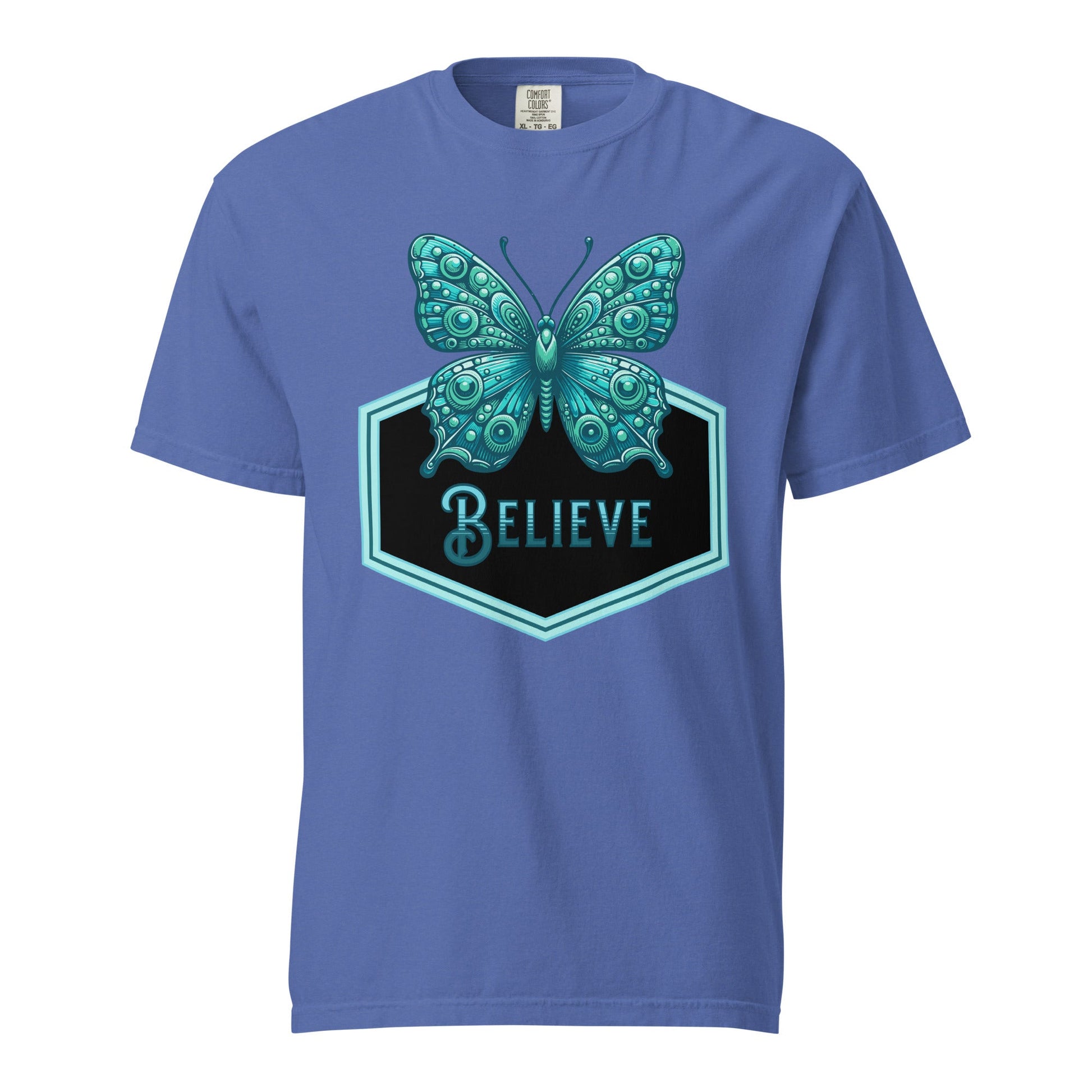 Believe - Butterfly II Women's (Unisex) Premium Tee - Women's Shirts - Discovery Co.