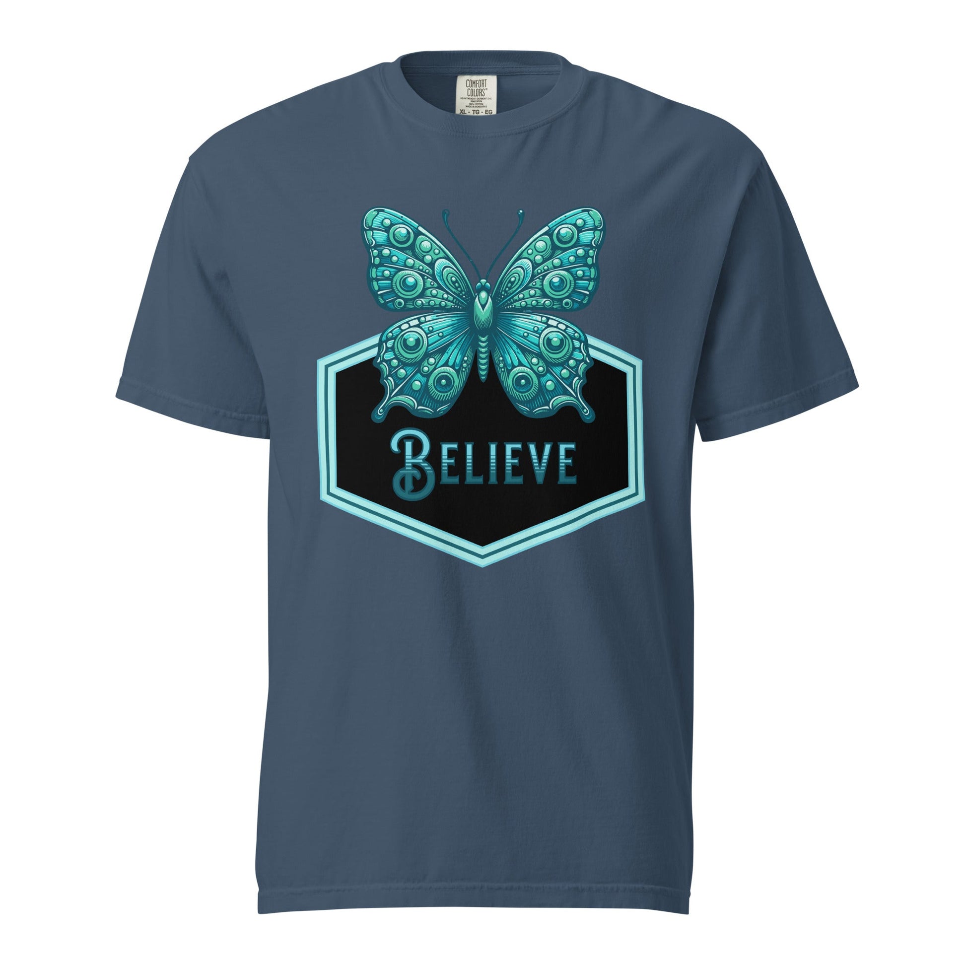 Believe - Butterfly II Women's (Unisex) Premium Tee - Women's Shirts - Discovery Co.